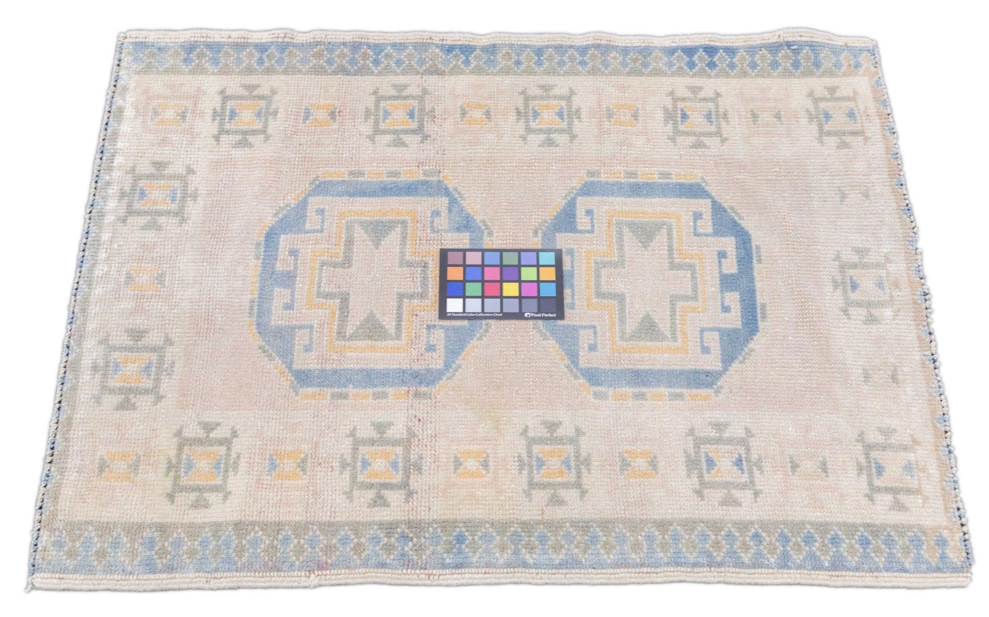 Tappeto Oushak 2'7'' x 3'5'' in vendita 4