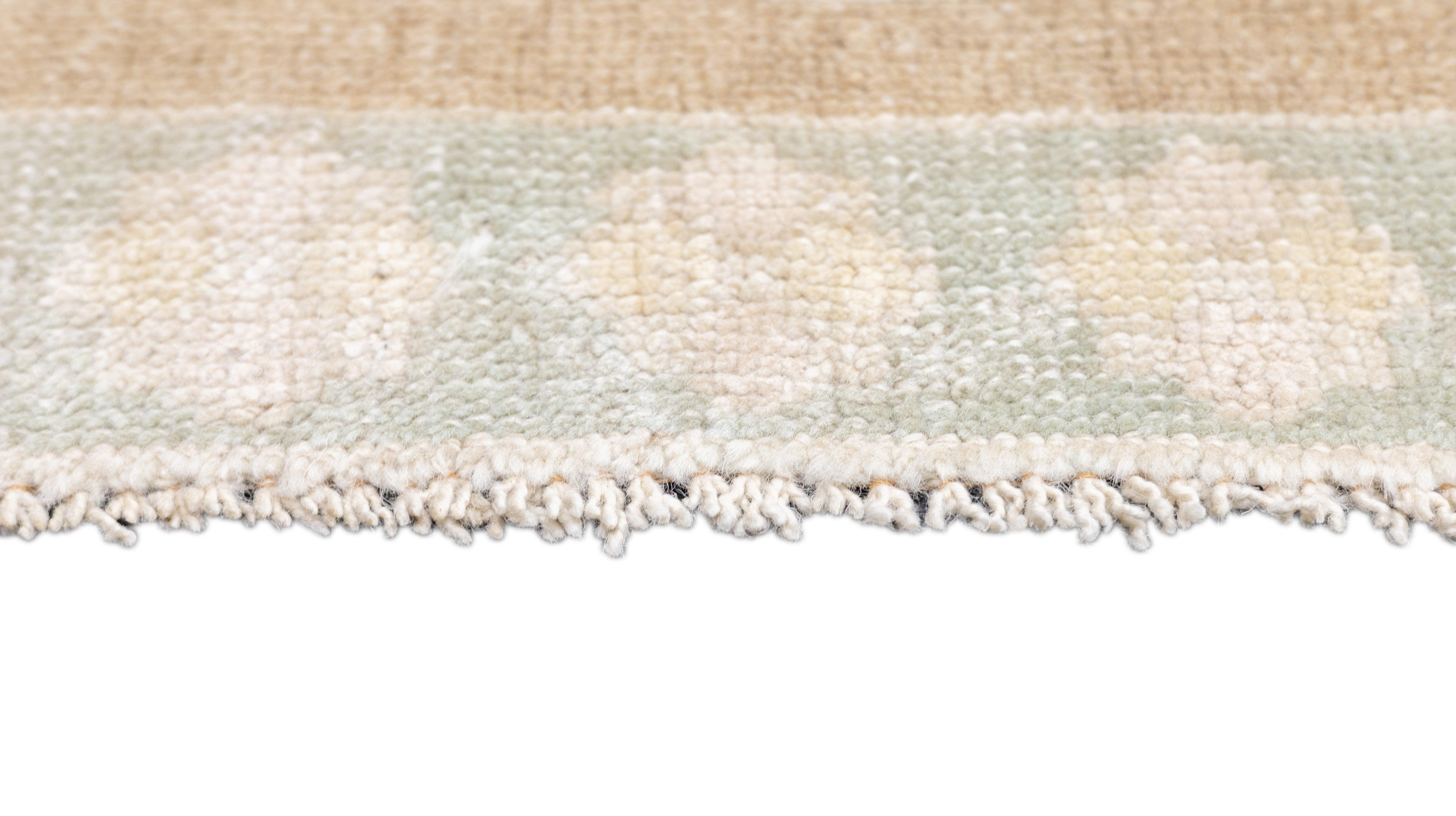 Contemporary Oushak Rug 2'8'' x 7'0