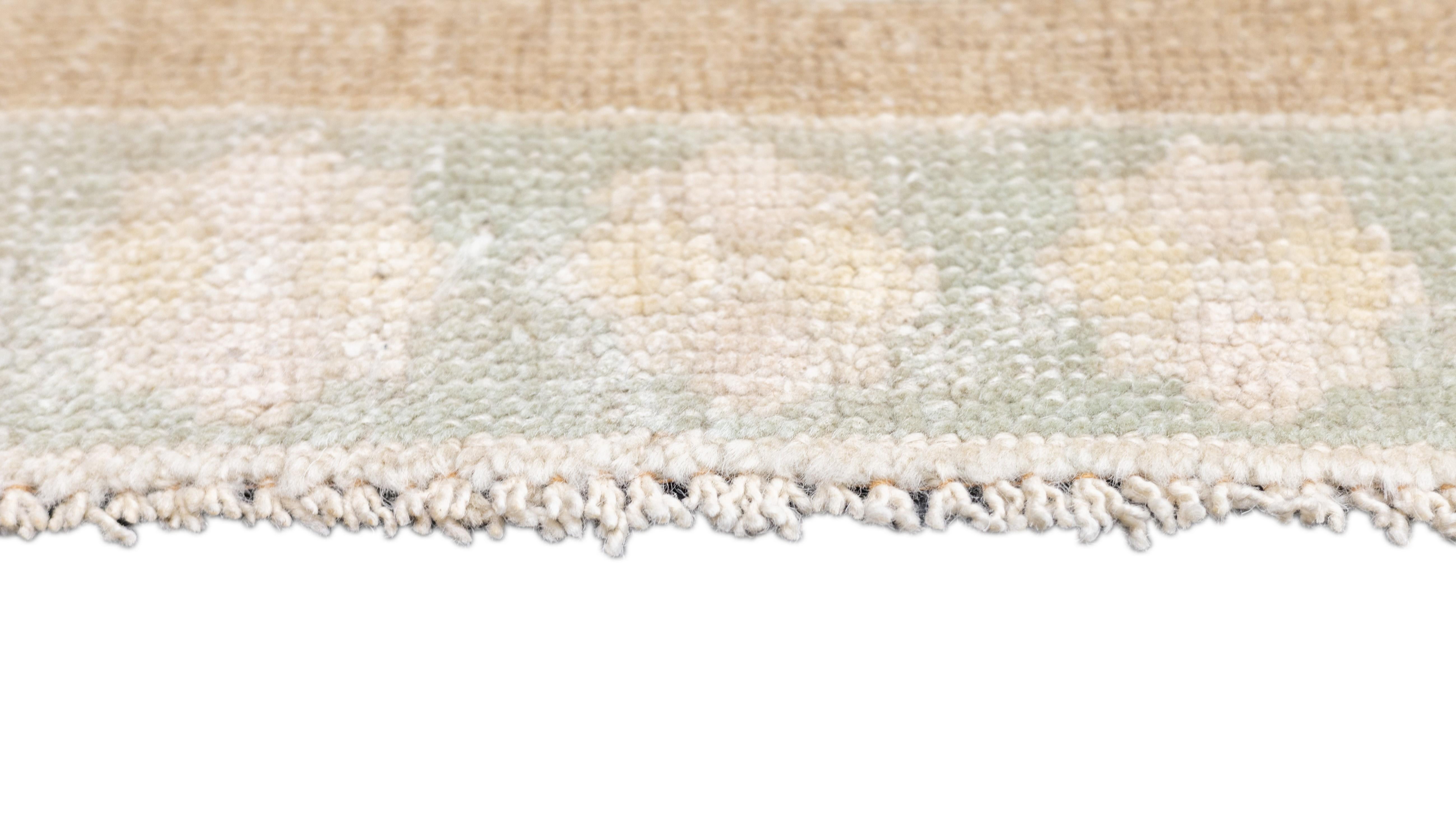 Contemporary Oushak Rug 2'8'' x 7'0