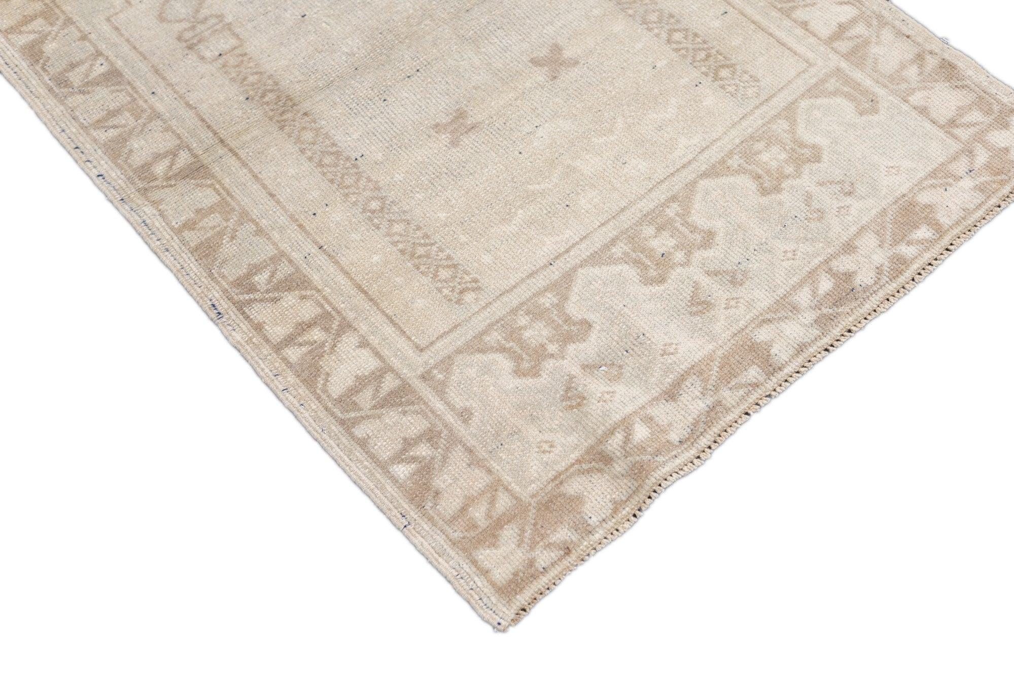 Oushak-Teppich 2'9'' x 4'2'' (Türkisch) im Angebot