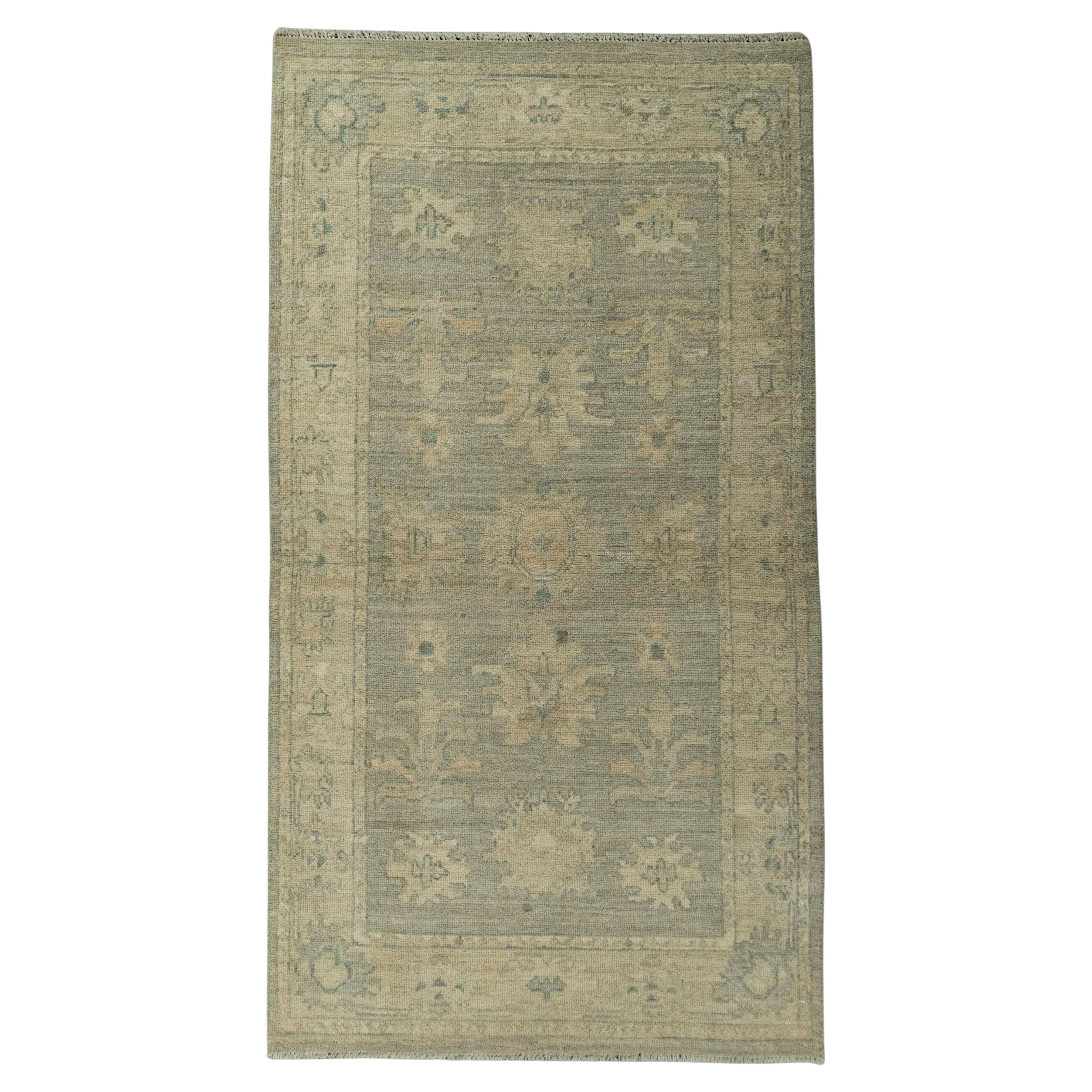 Oushak Rug 2'9" x 5'1" #21368 For Sale