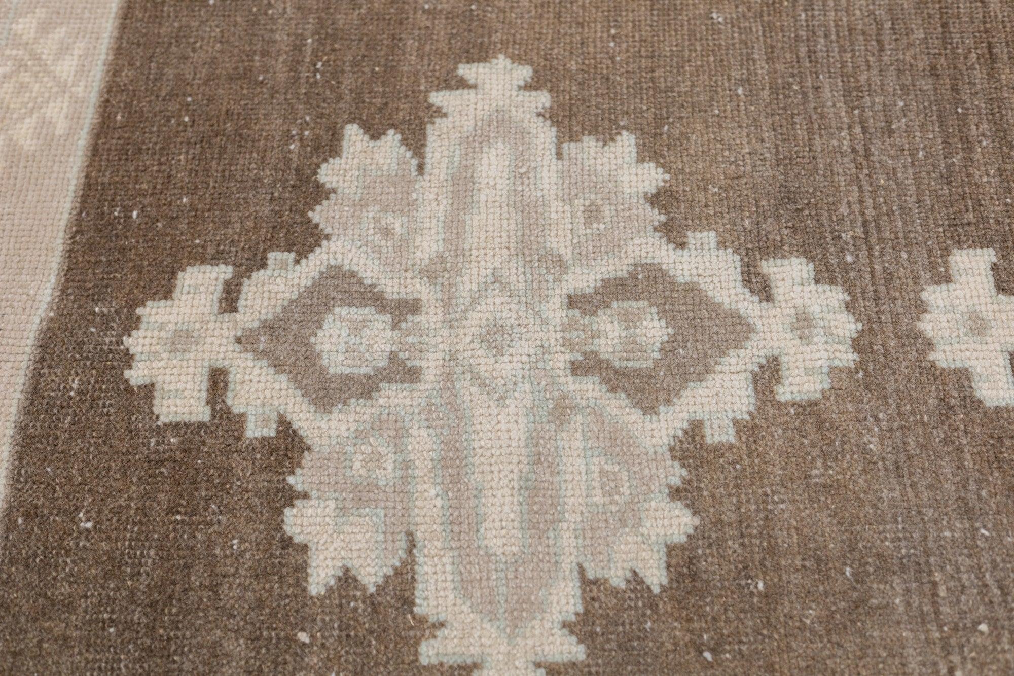Tappeto Oushak 3'0'' x 5'1'' in vendita 4