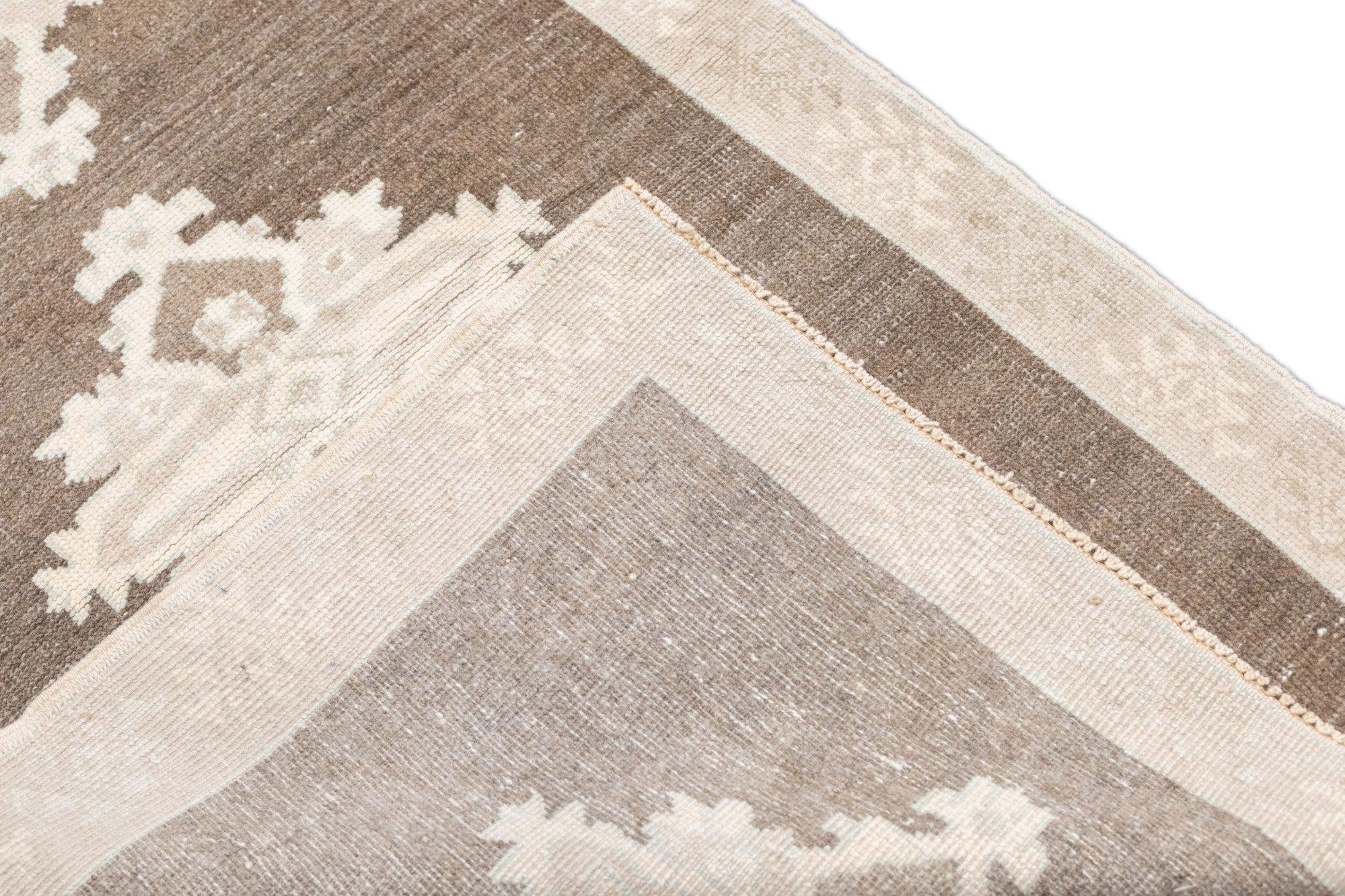 Tappeto Oushak 3'0'' x 5'1'' in vendita 6