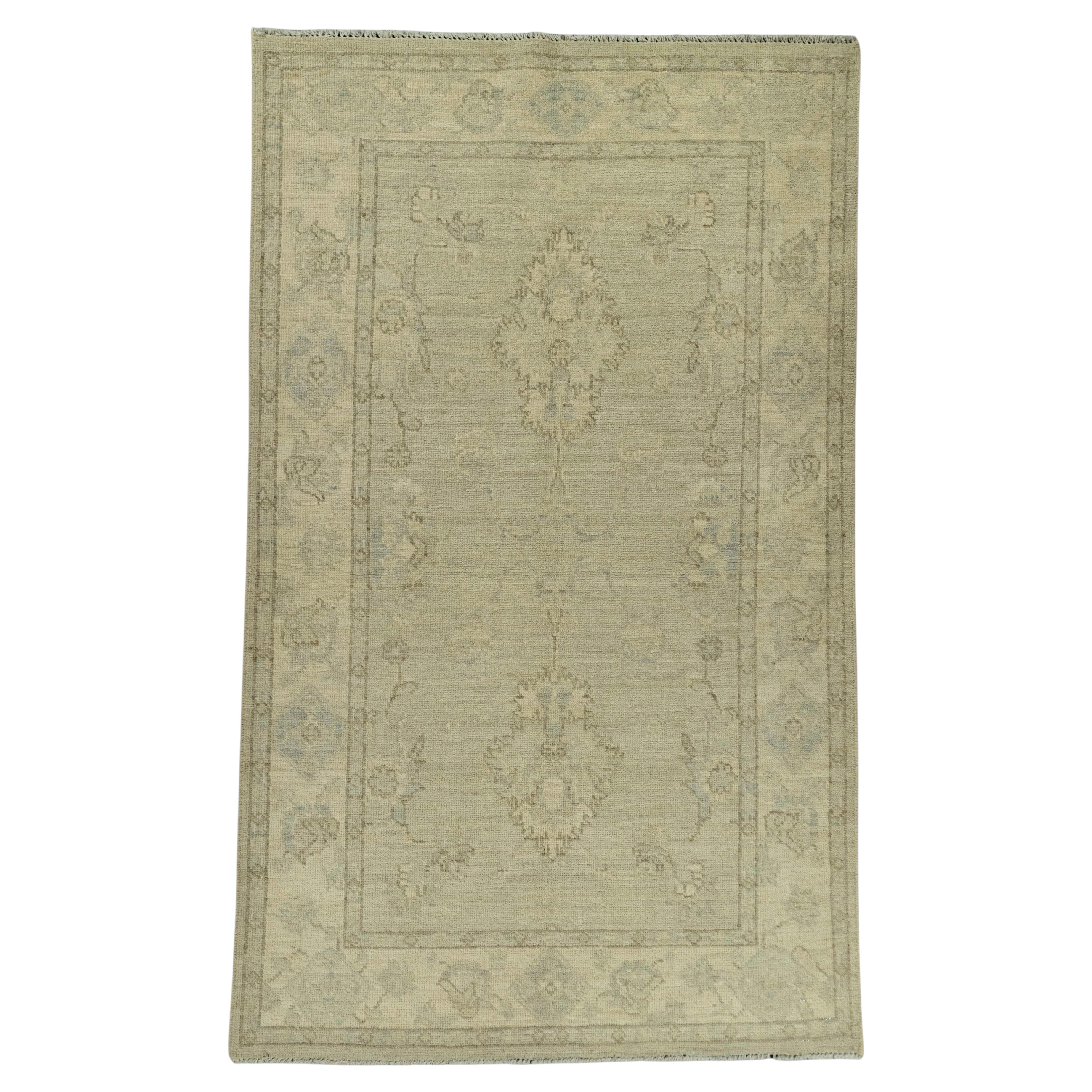 Oushak Rug 3'1" x 5'1"  #21338