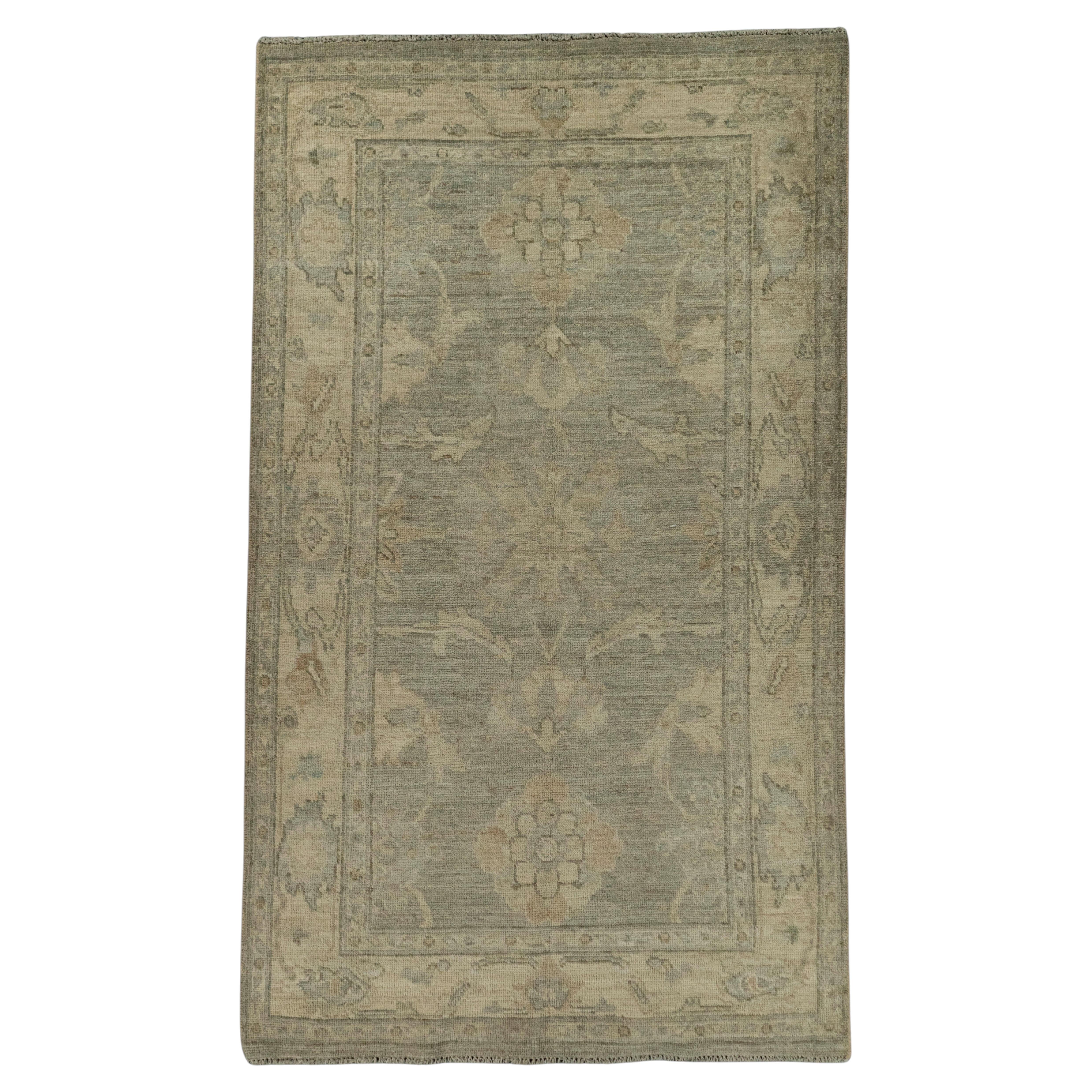Oushak Rug 3'1" x 5'3" #21358