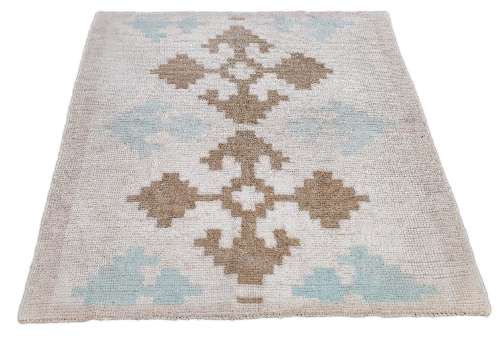 Oushak-Teppich 3'10'' x 5'3'' im Angebot 4