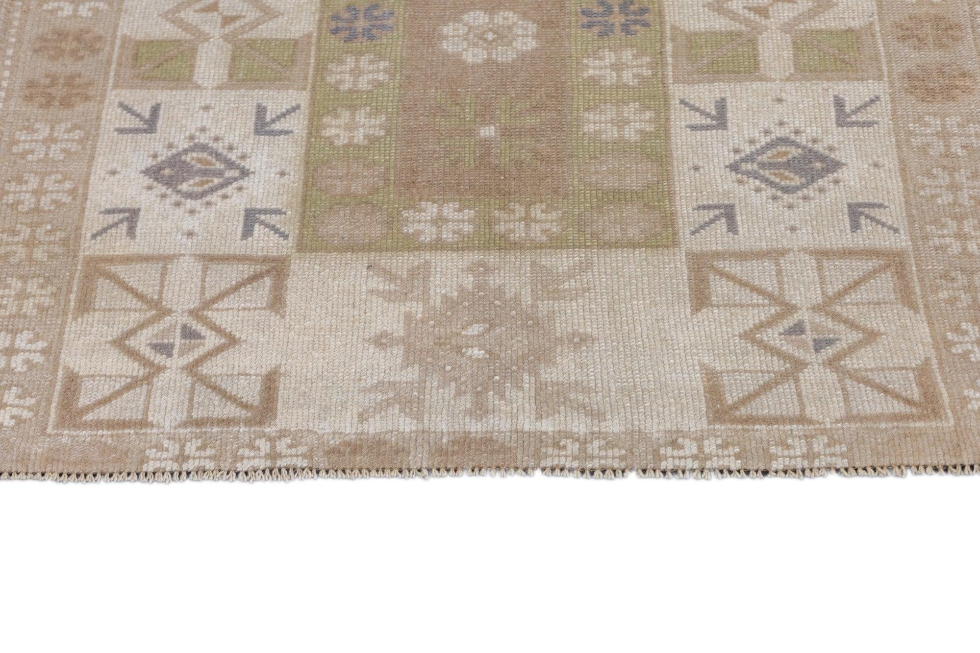 Oushak-Teppich 3'2'' x 4'2'' (Türkisch) im Angebot