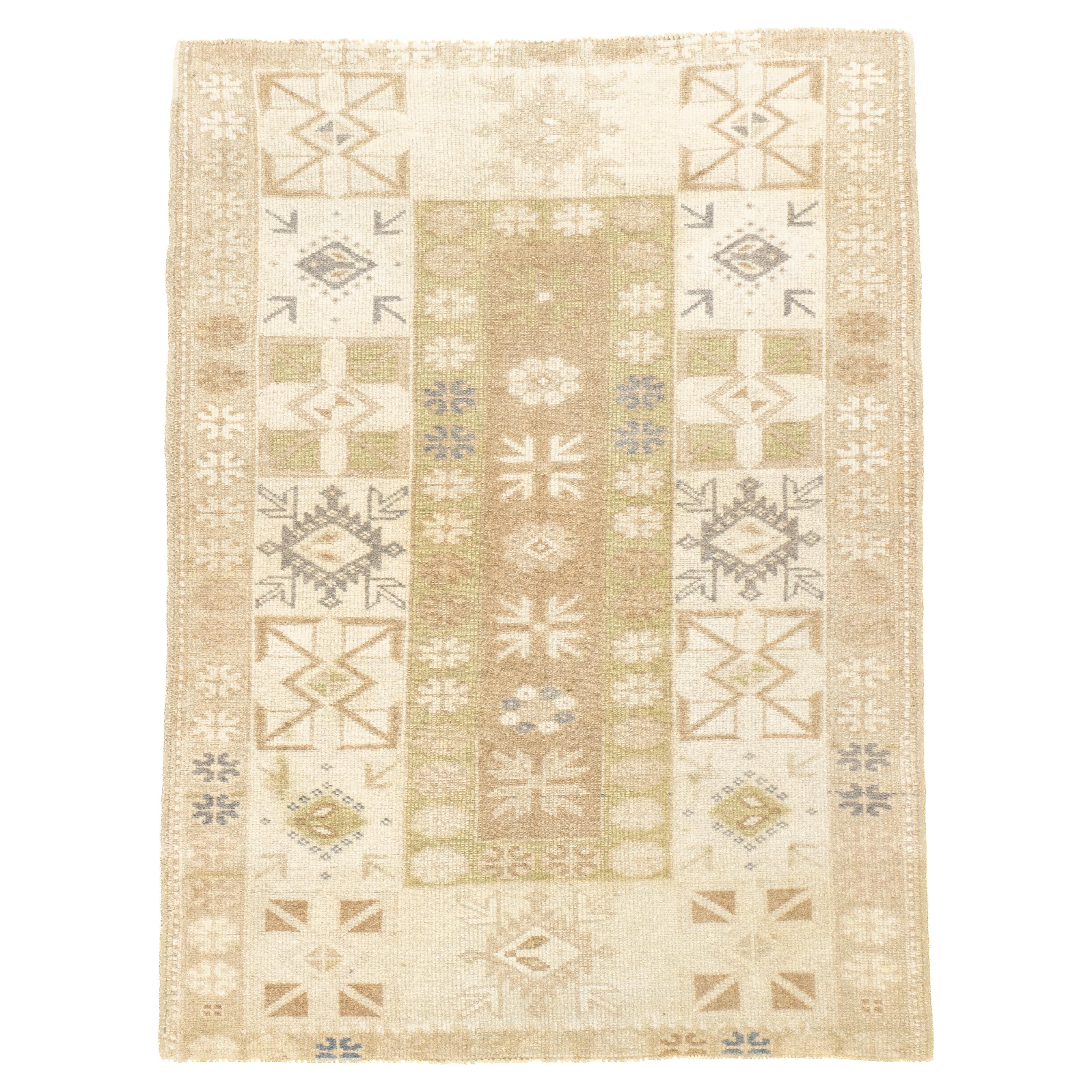 Oushak Rug 3'2'' x 4'2''