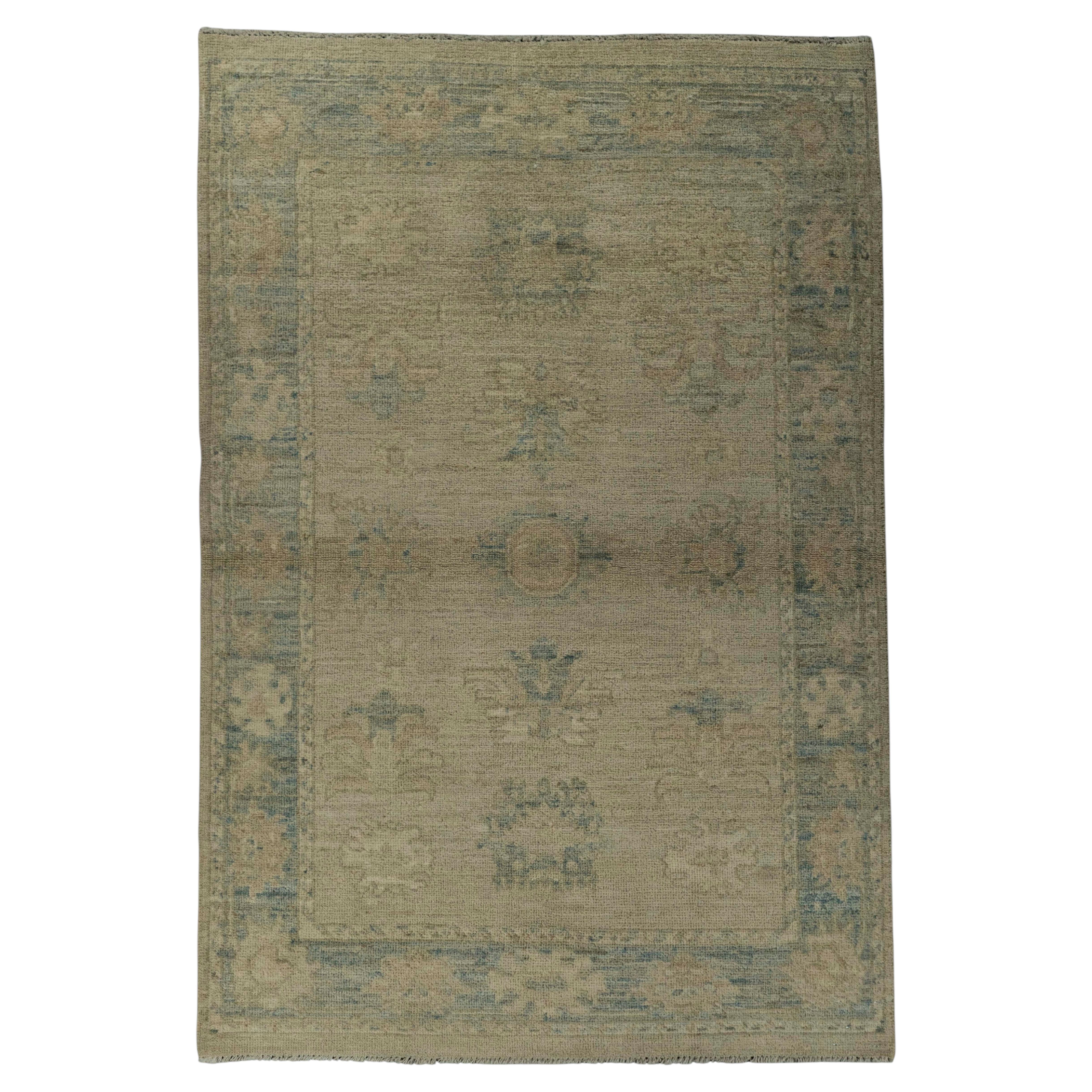 Oushak Rug 3'3" x 4'10" #21357