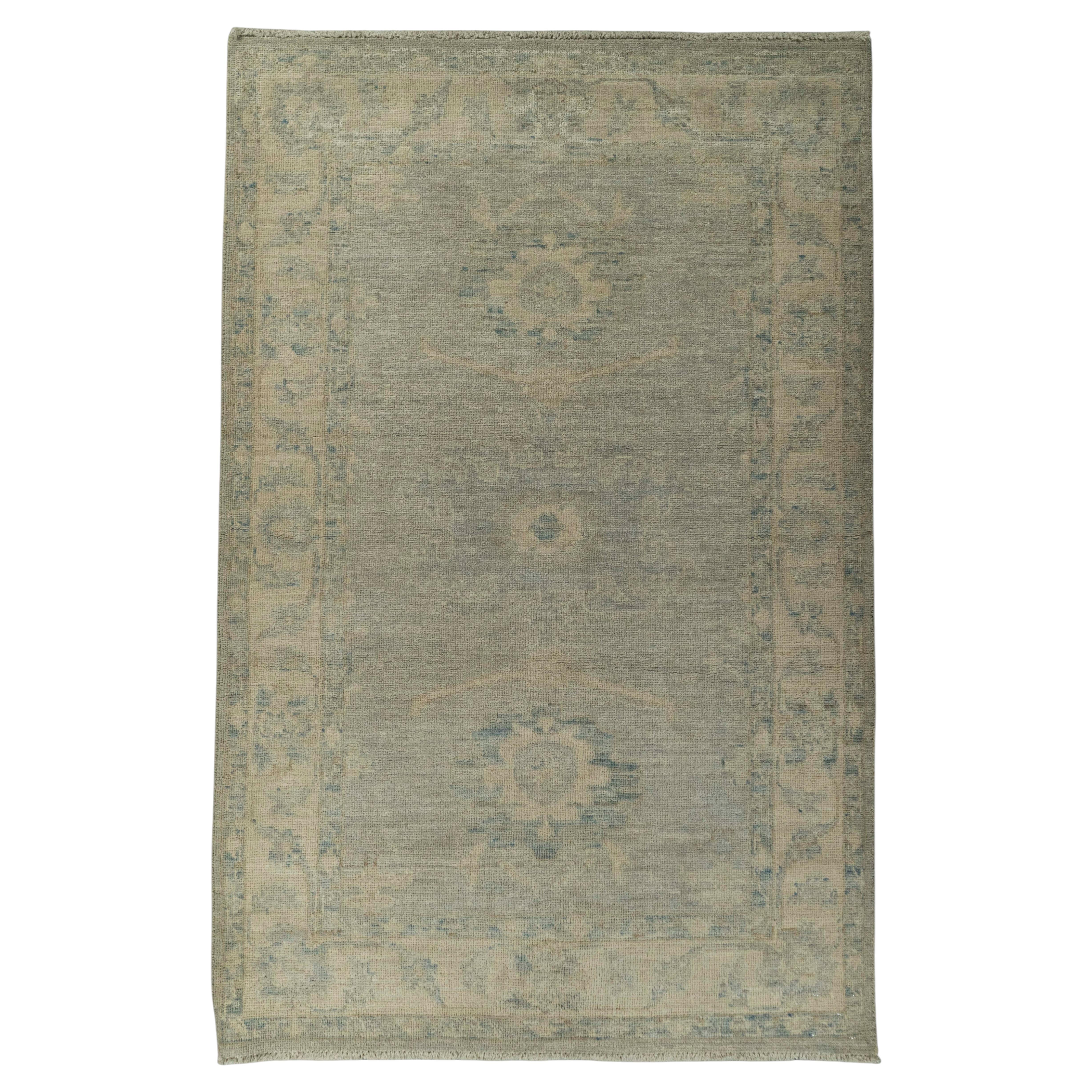 Oushak Rug 3'4" x 5'2"  #21331