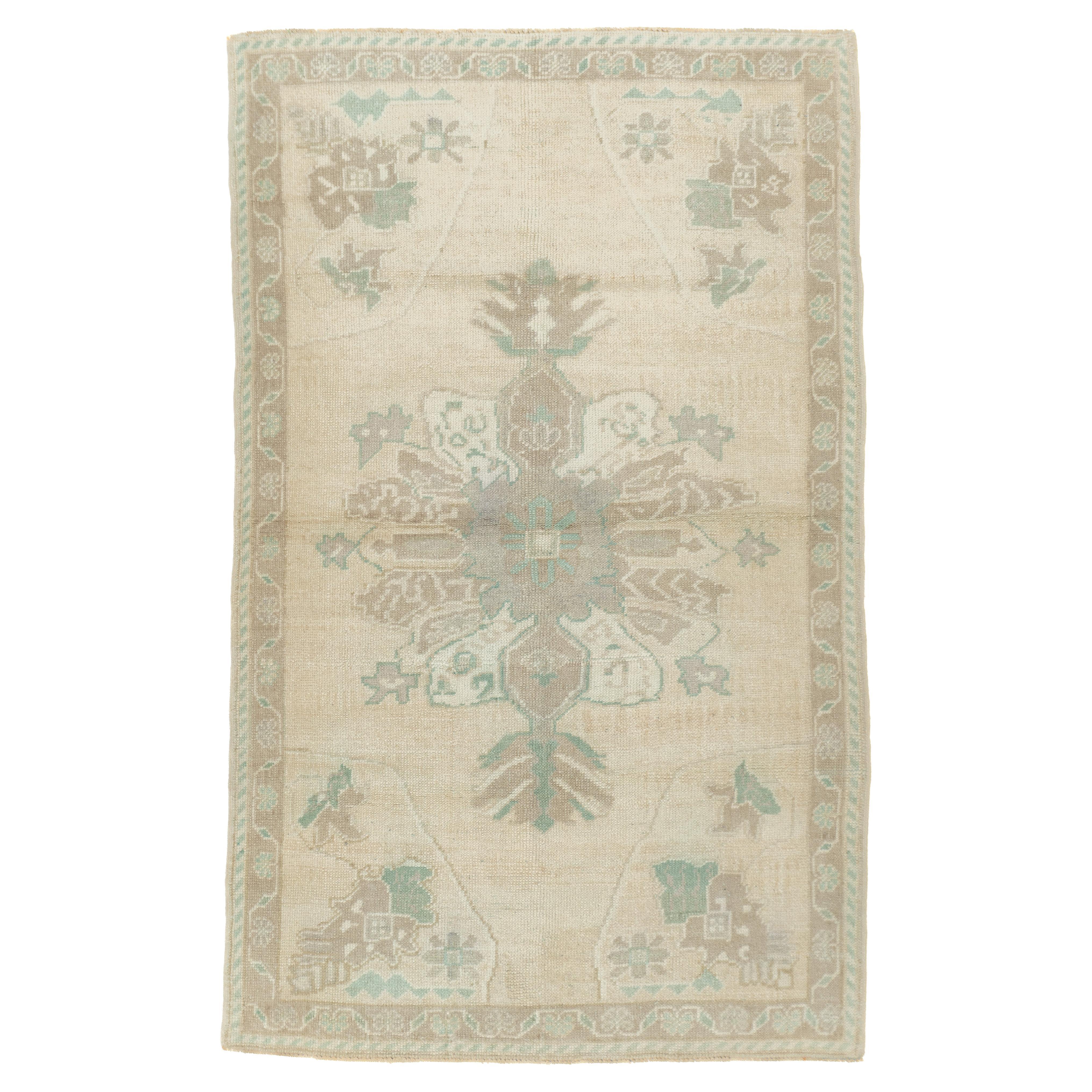 Oushak Rug 3'7'' x 5'10''