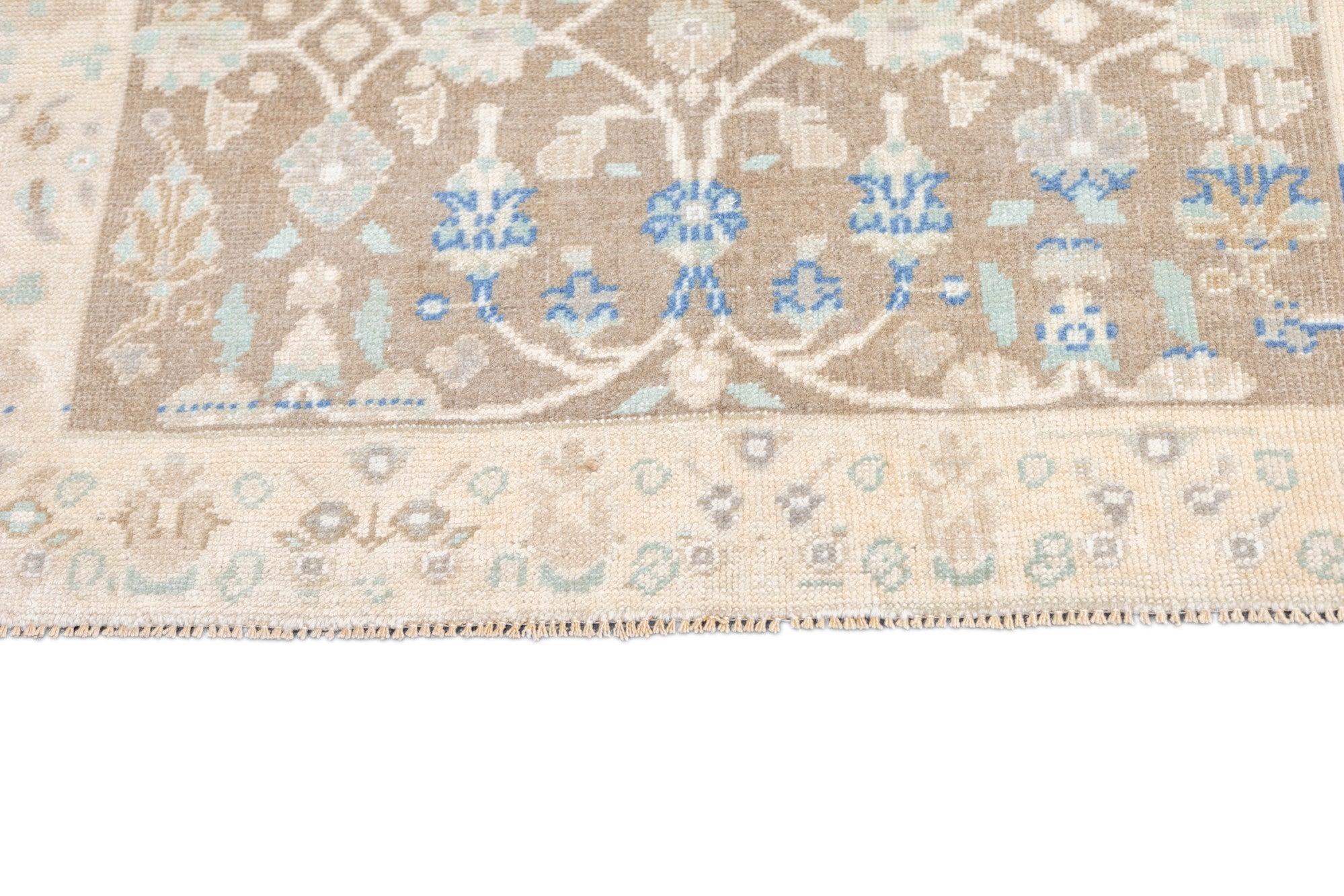 Tapis Oushak 3'7'' x 6'4'' Bon état - En vente à New York, NY