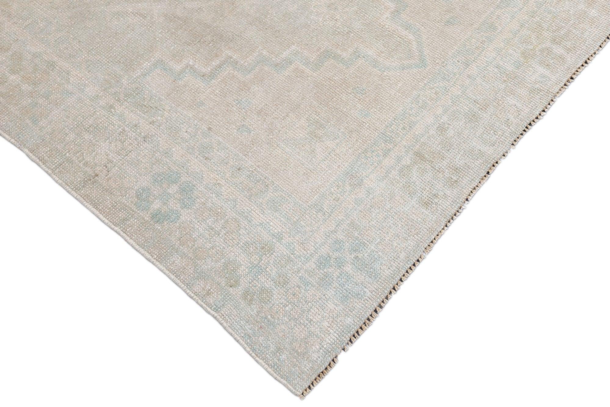 Turkish Oushak Rug 3'9'' x 6'6'' For Sale