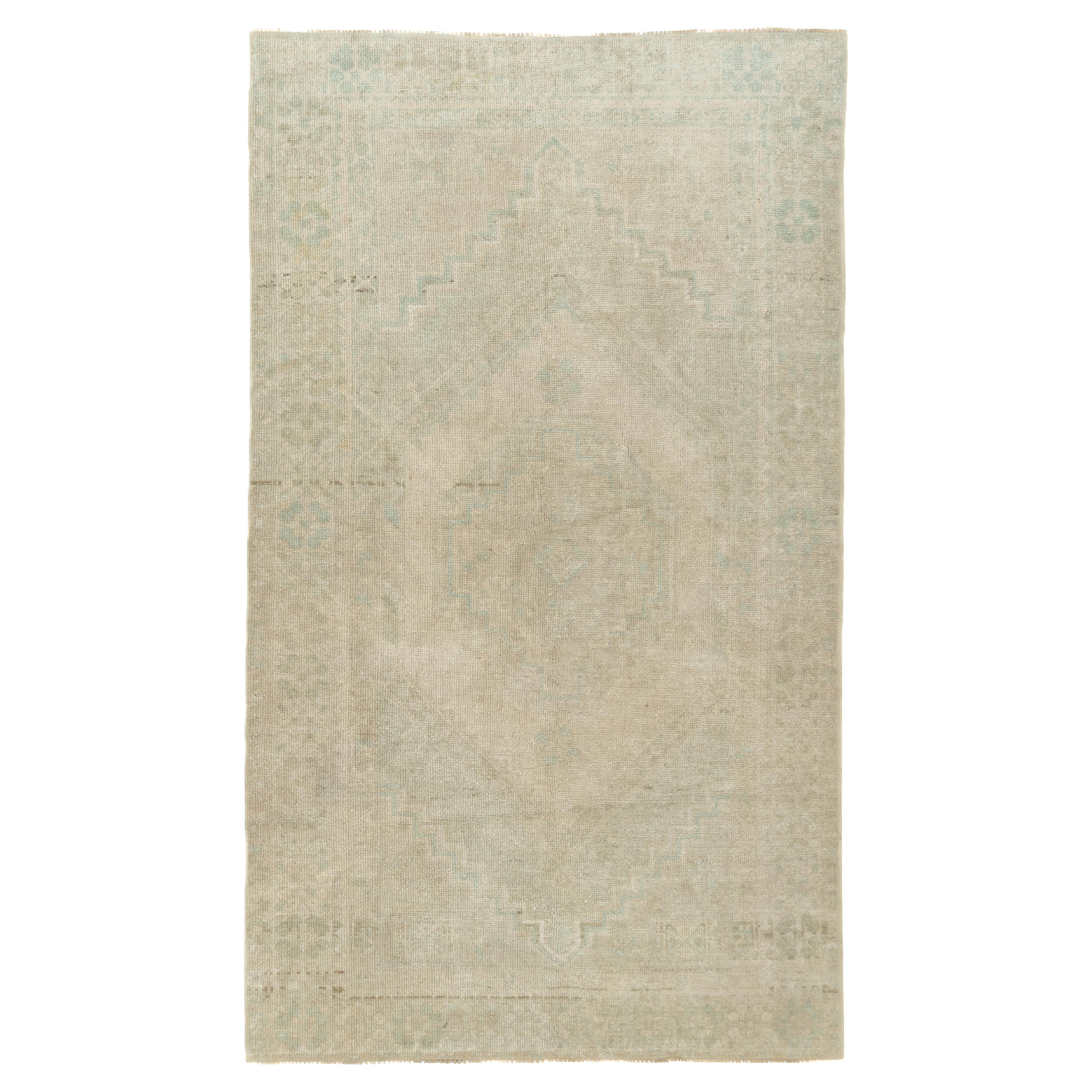 Oushak Rug 3'9'' x 6'6'' For Sale