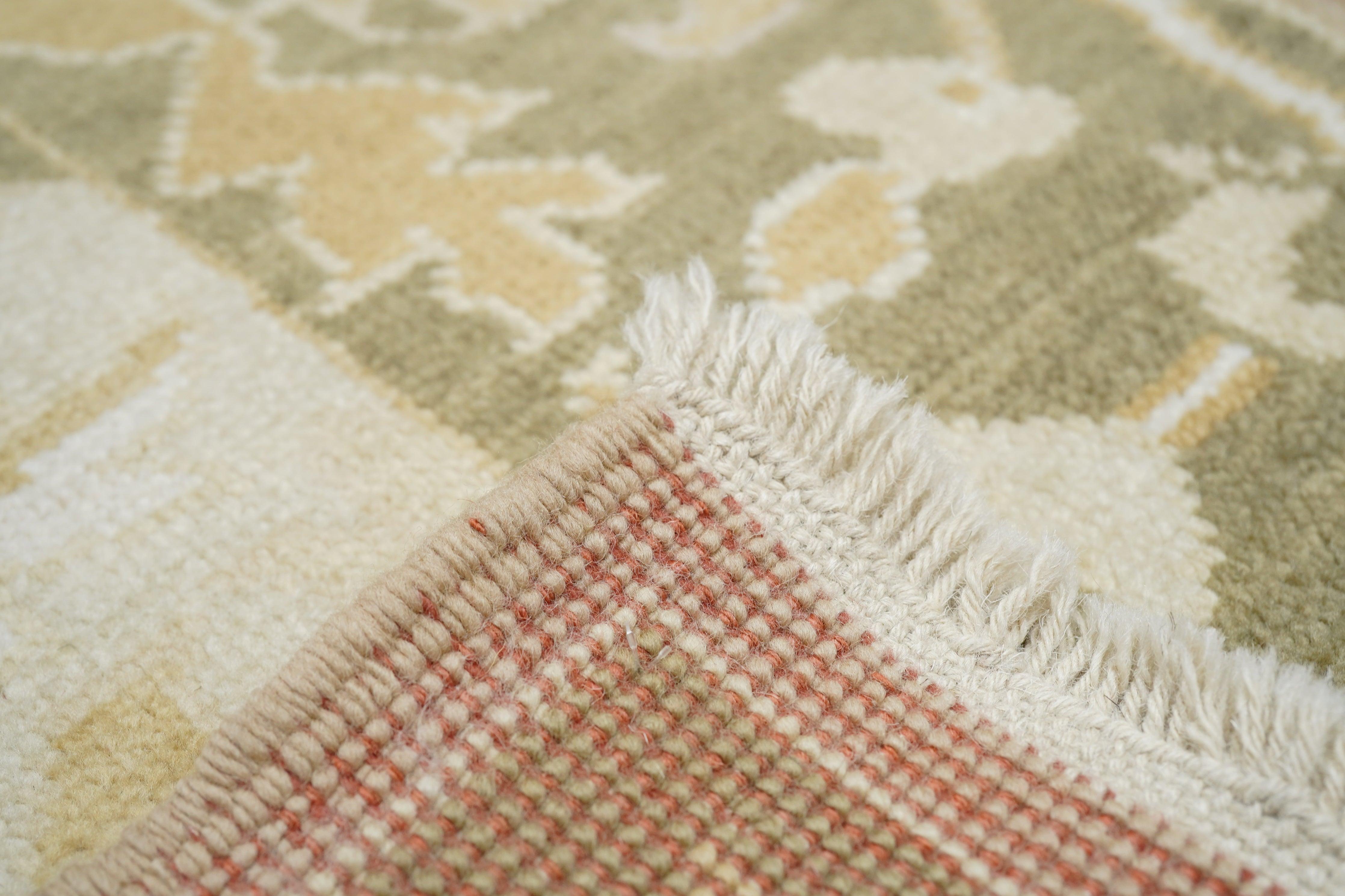 Oushak Rug 4'0'' x 6'0'' in vendita 4