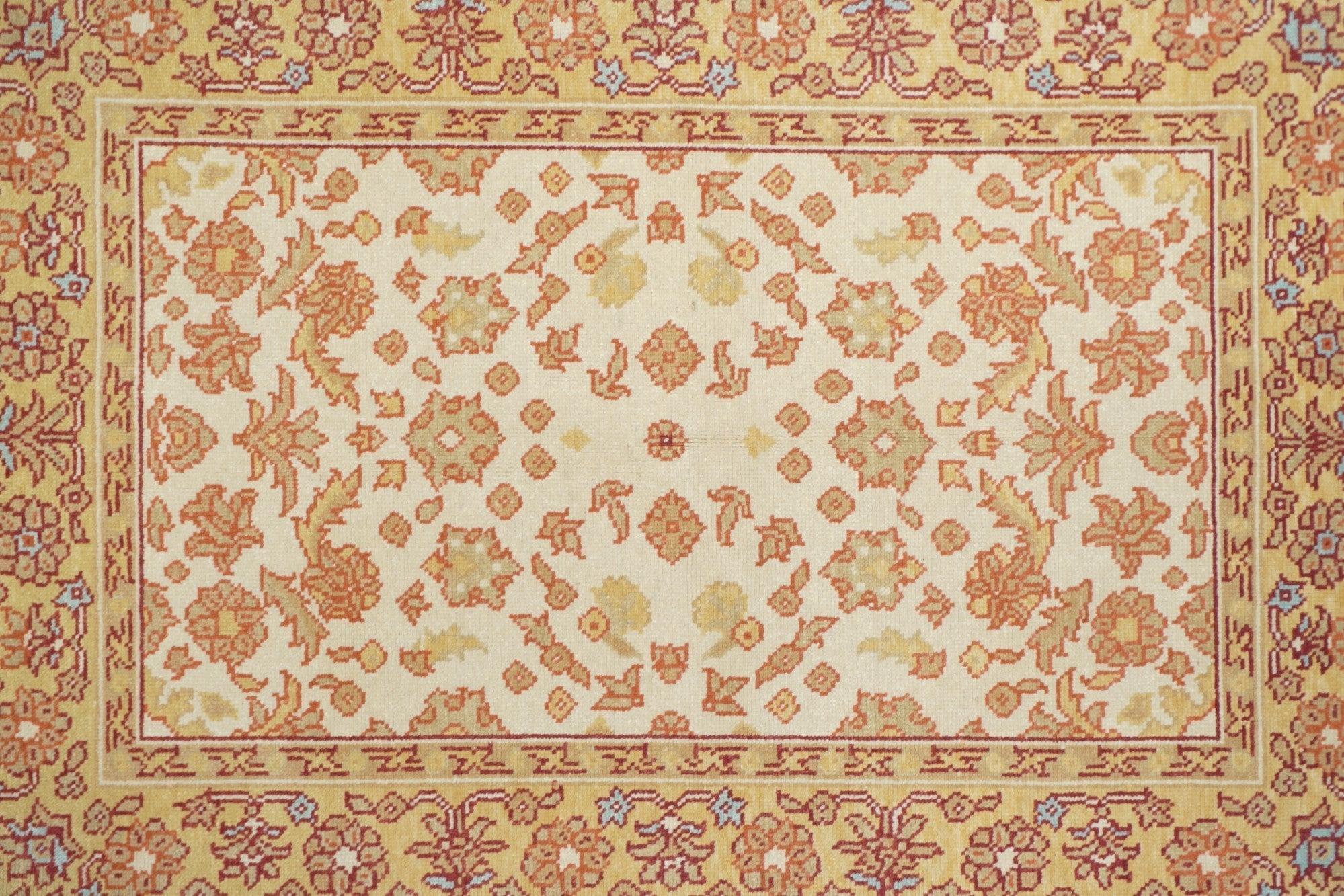 Turkish Oushak Rug 4'0