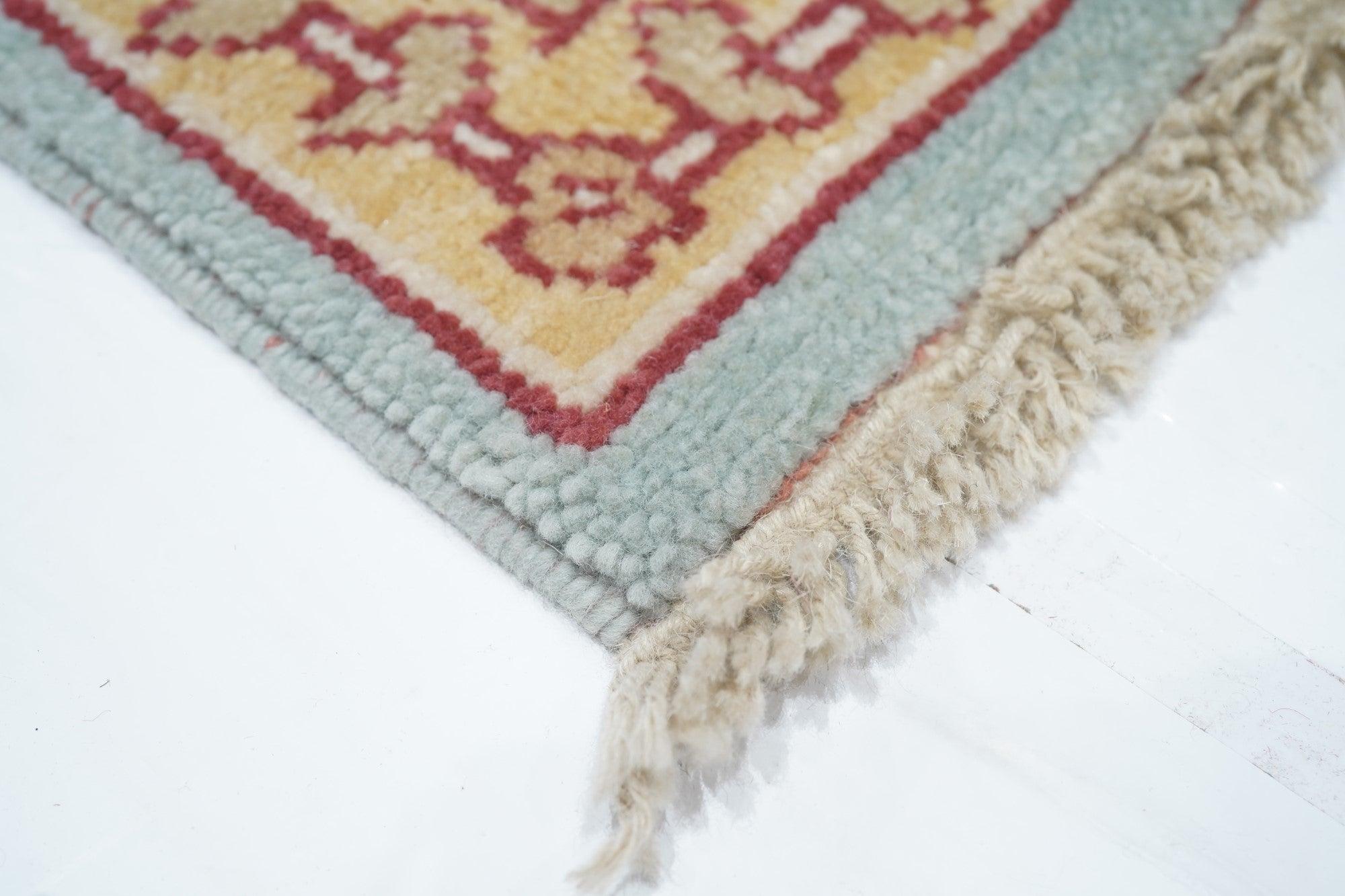 Contemporary Oushak Rug 4'0