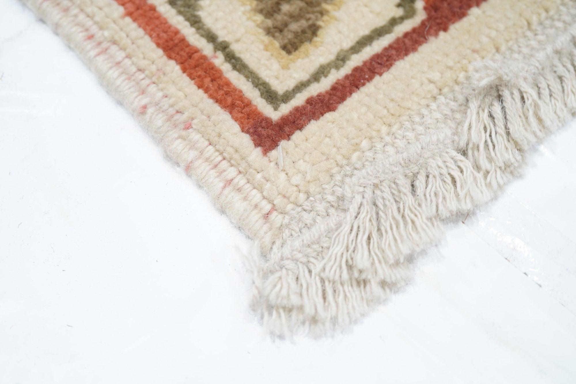 Turkish Oushak Rug 4'1'' x 6'1'' For Sale