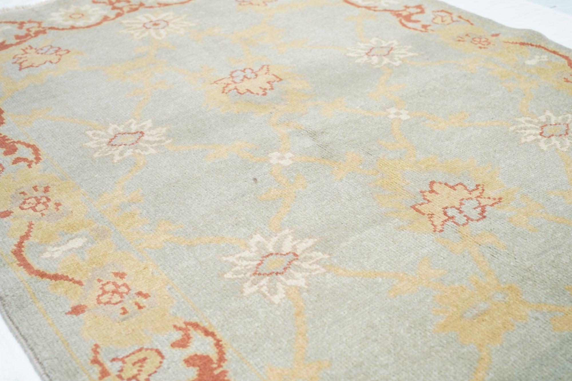 Lana Tappeto Oushak 4'1'' x 6'1'' in vendita