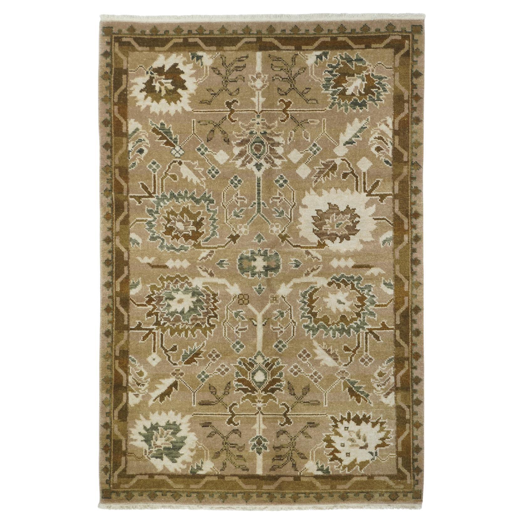 Tappeto Oushak 4'1'' x 6'1''