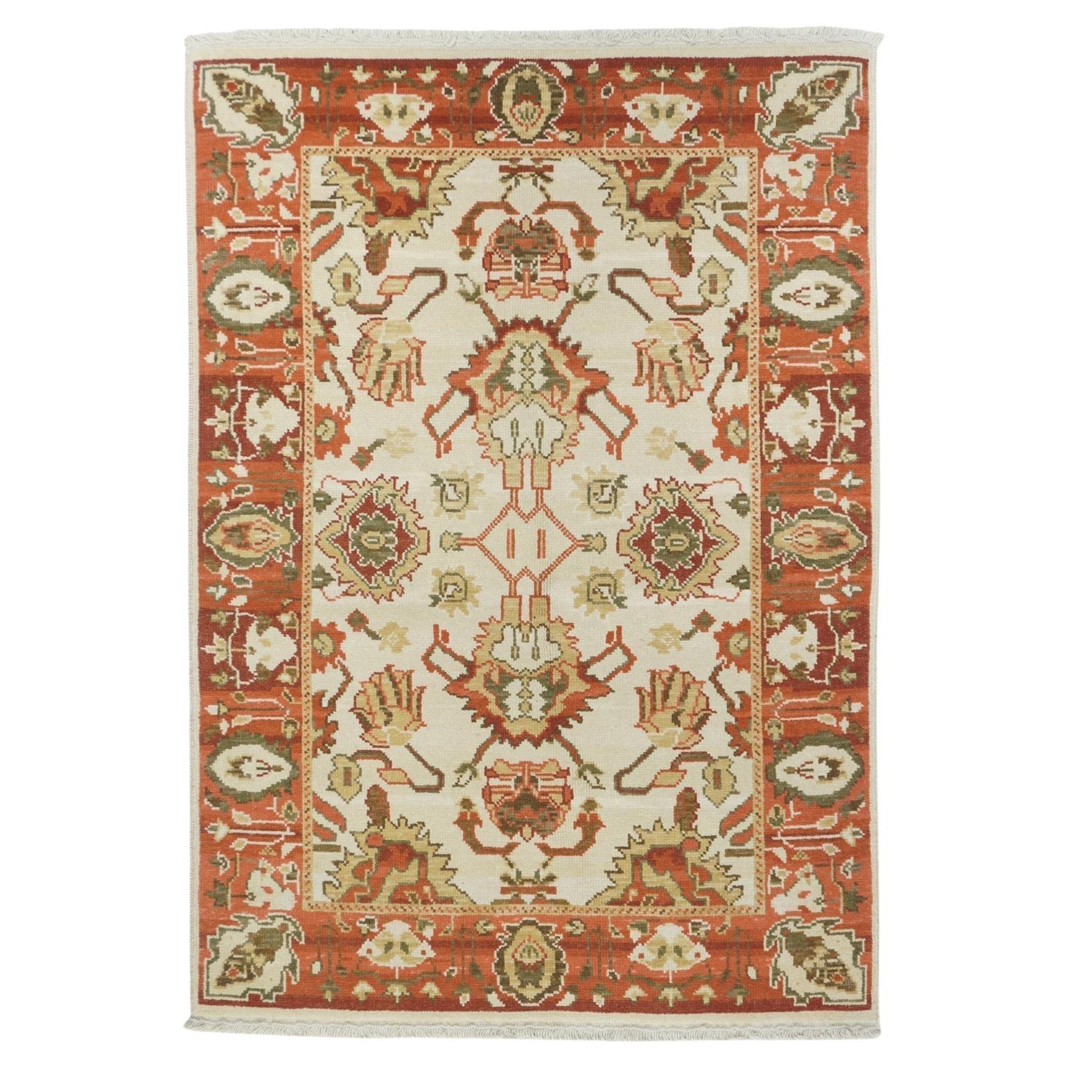 Oushak Rug 4'1'' x 6'1''