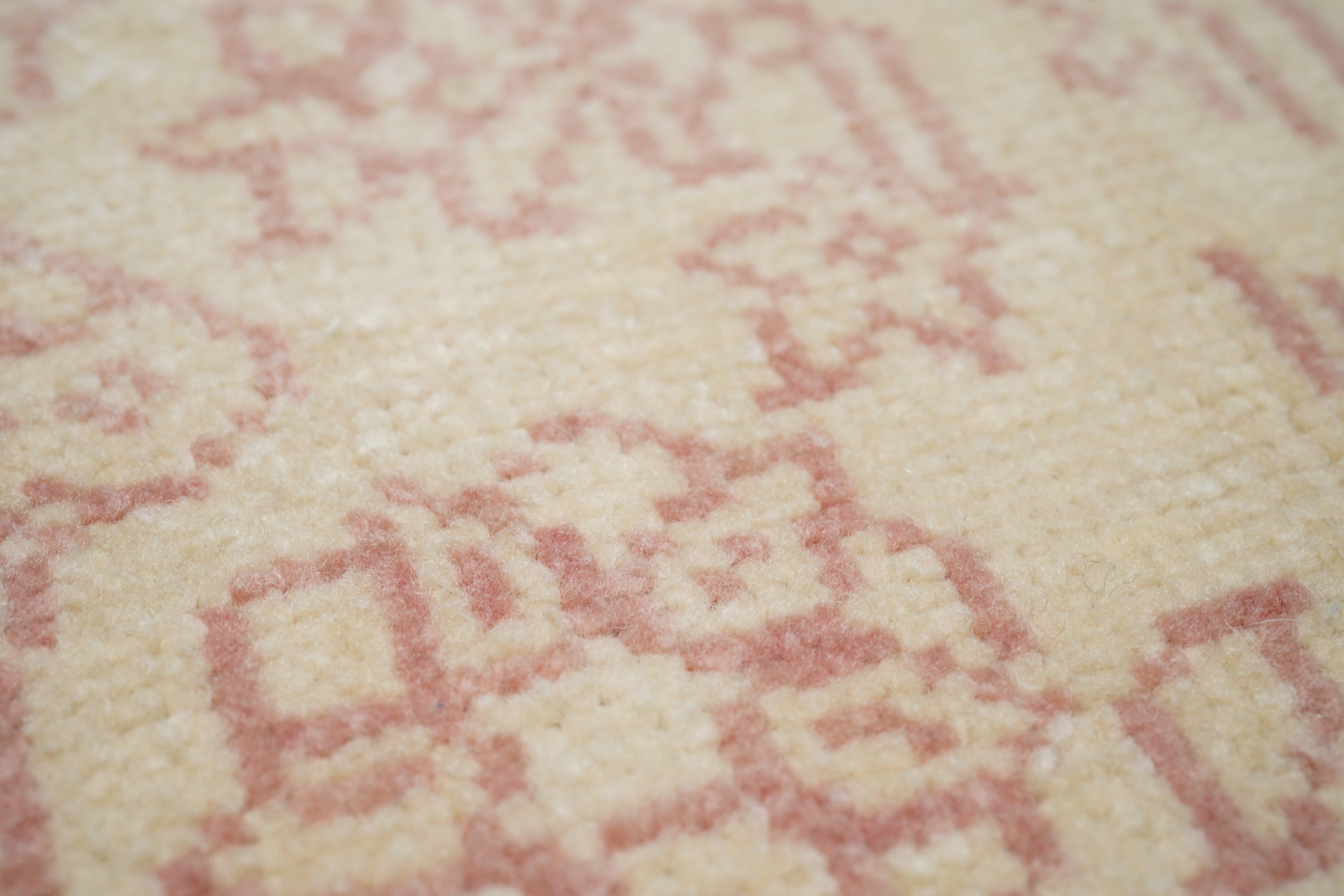 Wool Oushak Rug 4'1'' x 6'6'' For Sale