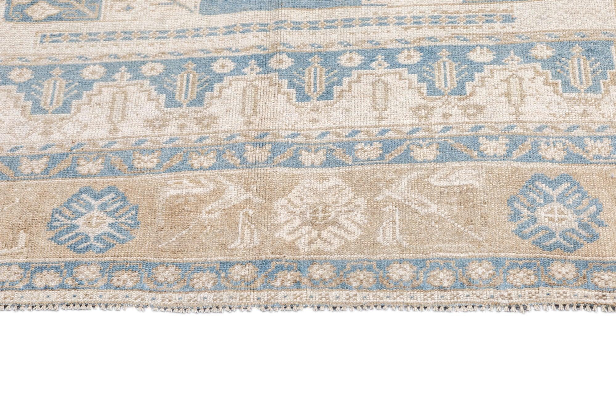 Oushak-Teppich 5'5'' x 9'7'' im Zustand „Gut“ im Angebot in New York, NY