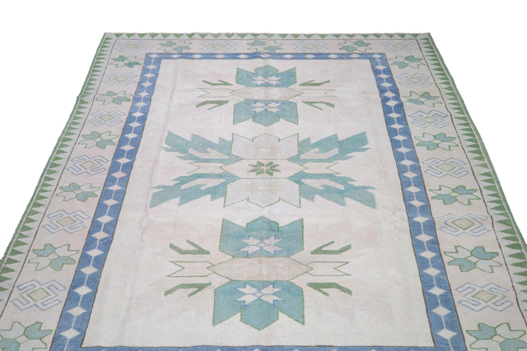 Contemporary Oushak Rug 5'9'' x 8'4'' For Sale