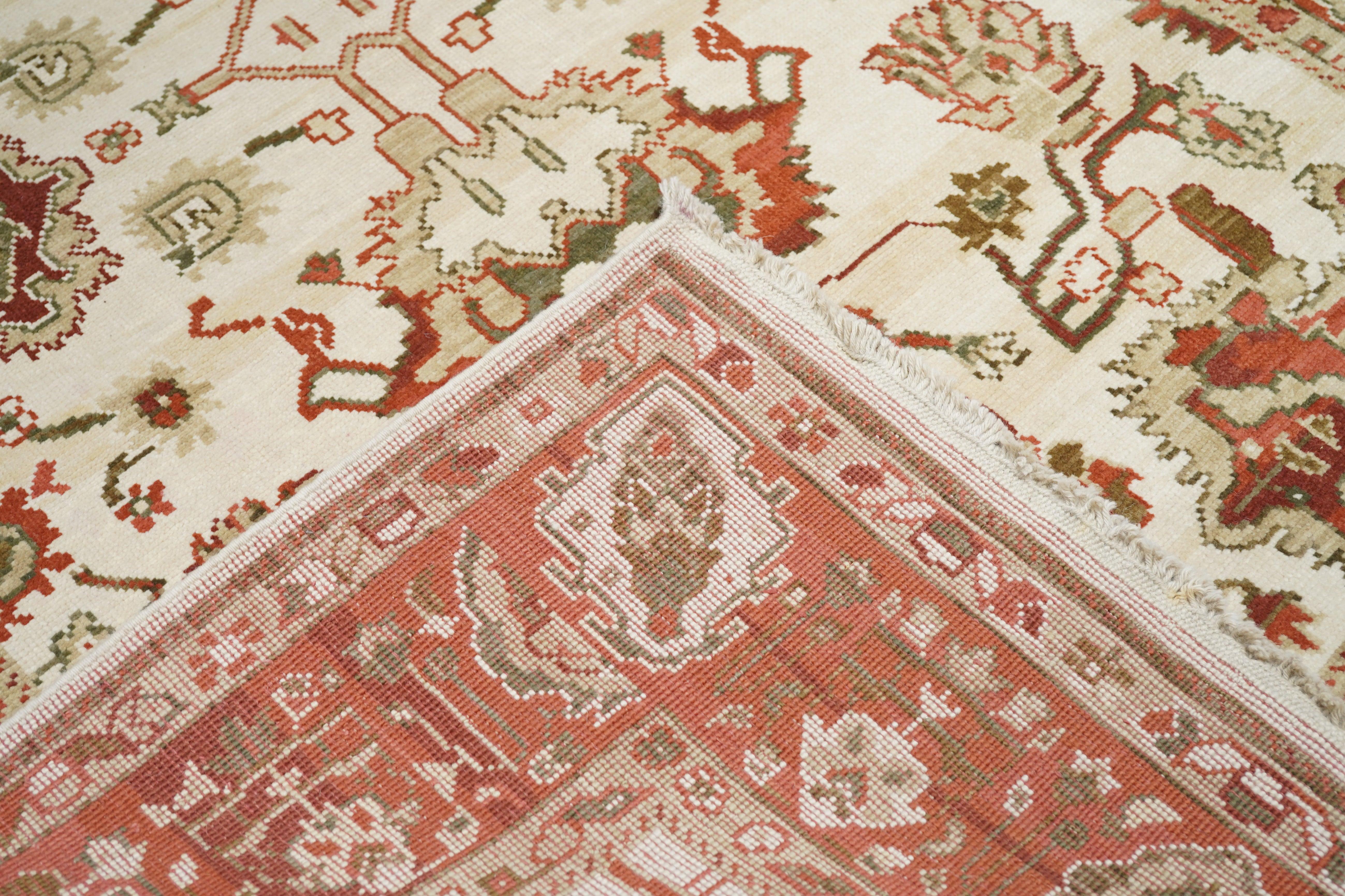 Tappeto Oushak 6'0'' x 9'0'' in vendita 5