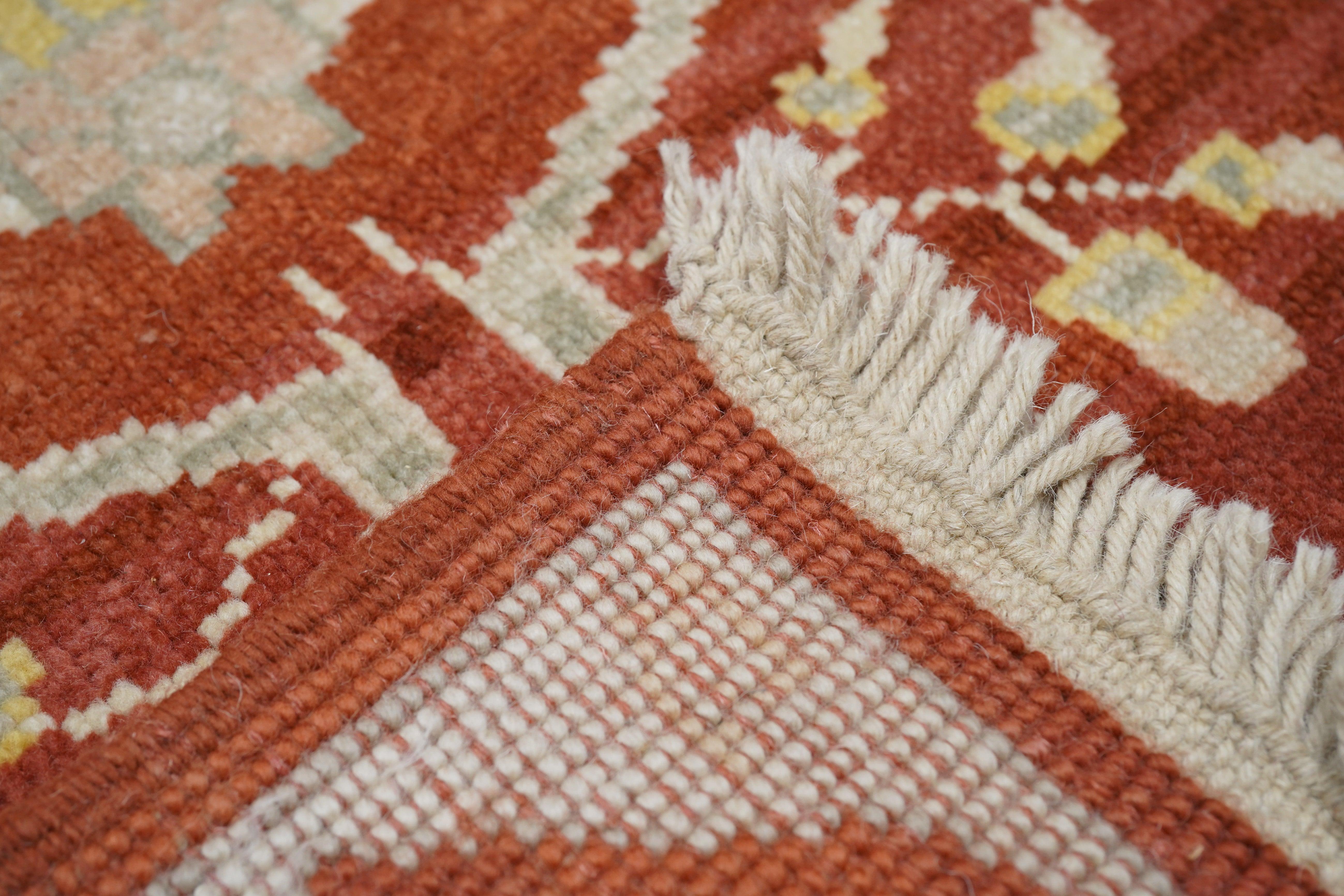 Oushak Rug 6'0'' x 9'0'' For Sale 5