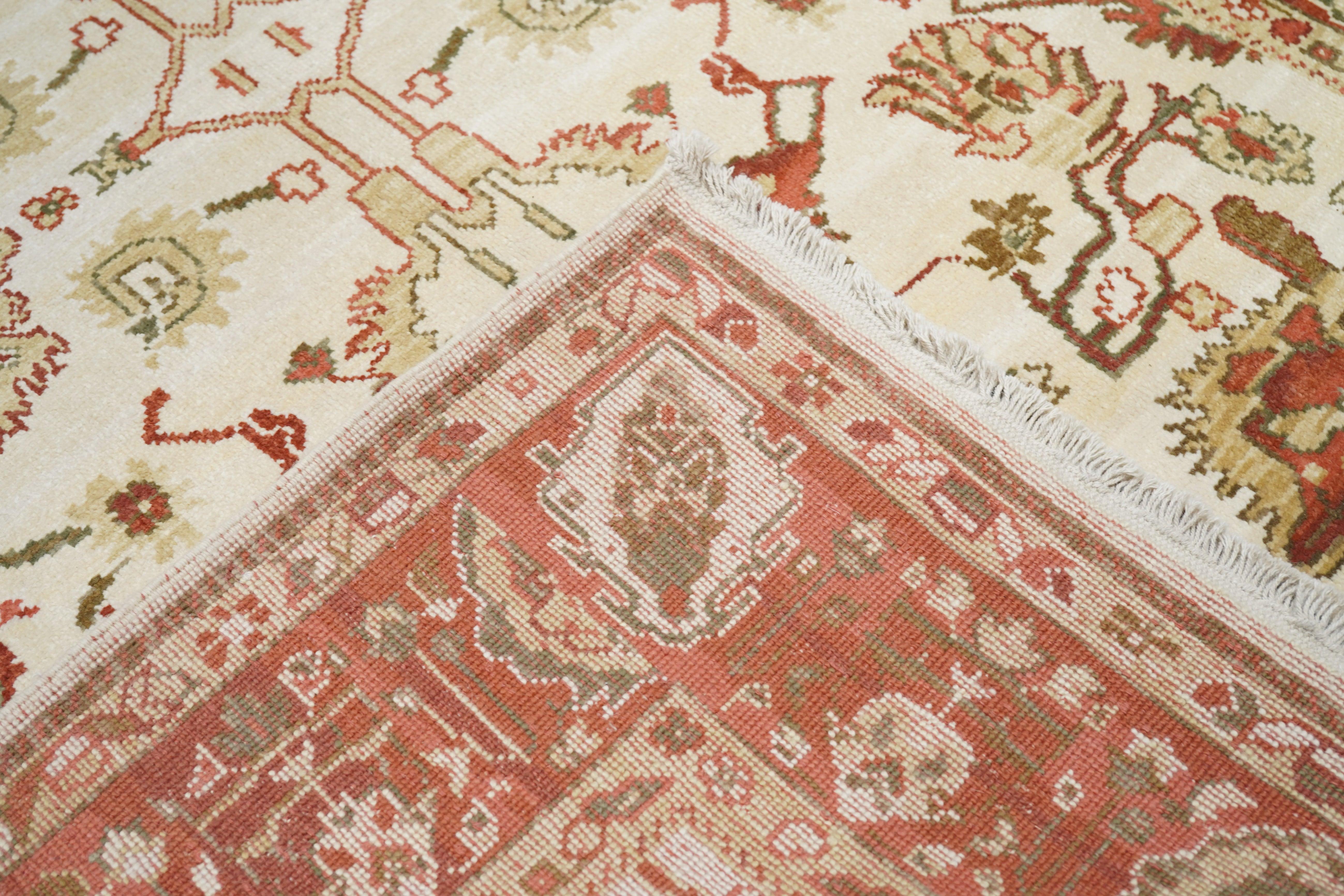 Tappeto Oushak 6'0'' x 9'0'' in vendita 7