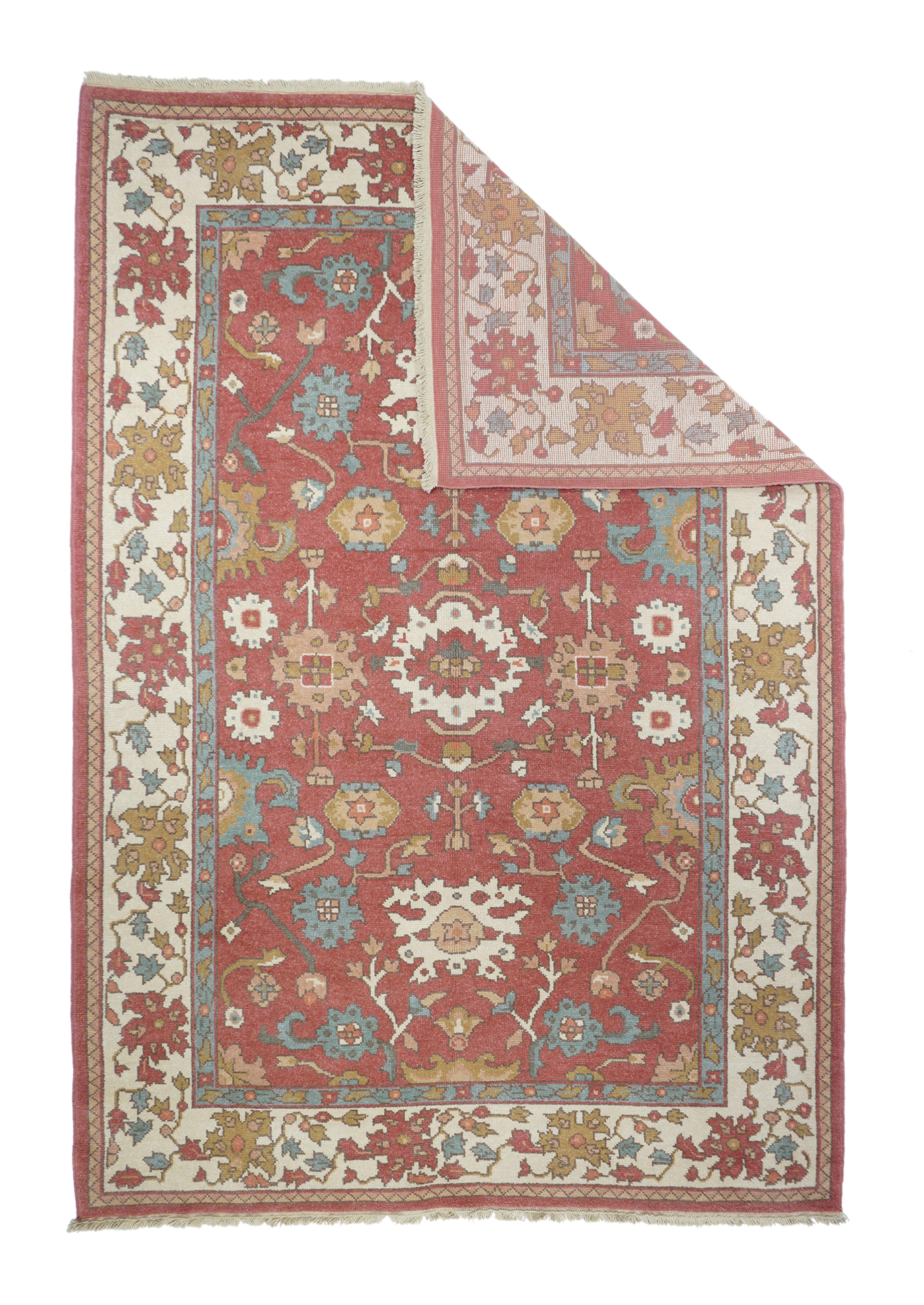 Oushak-Teppich 6'0'' x 9'0''.