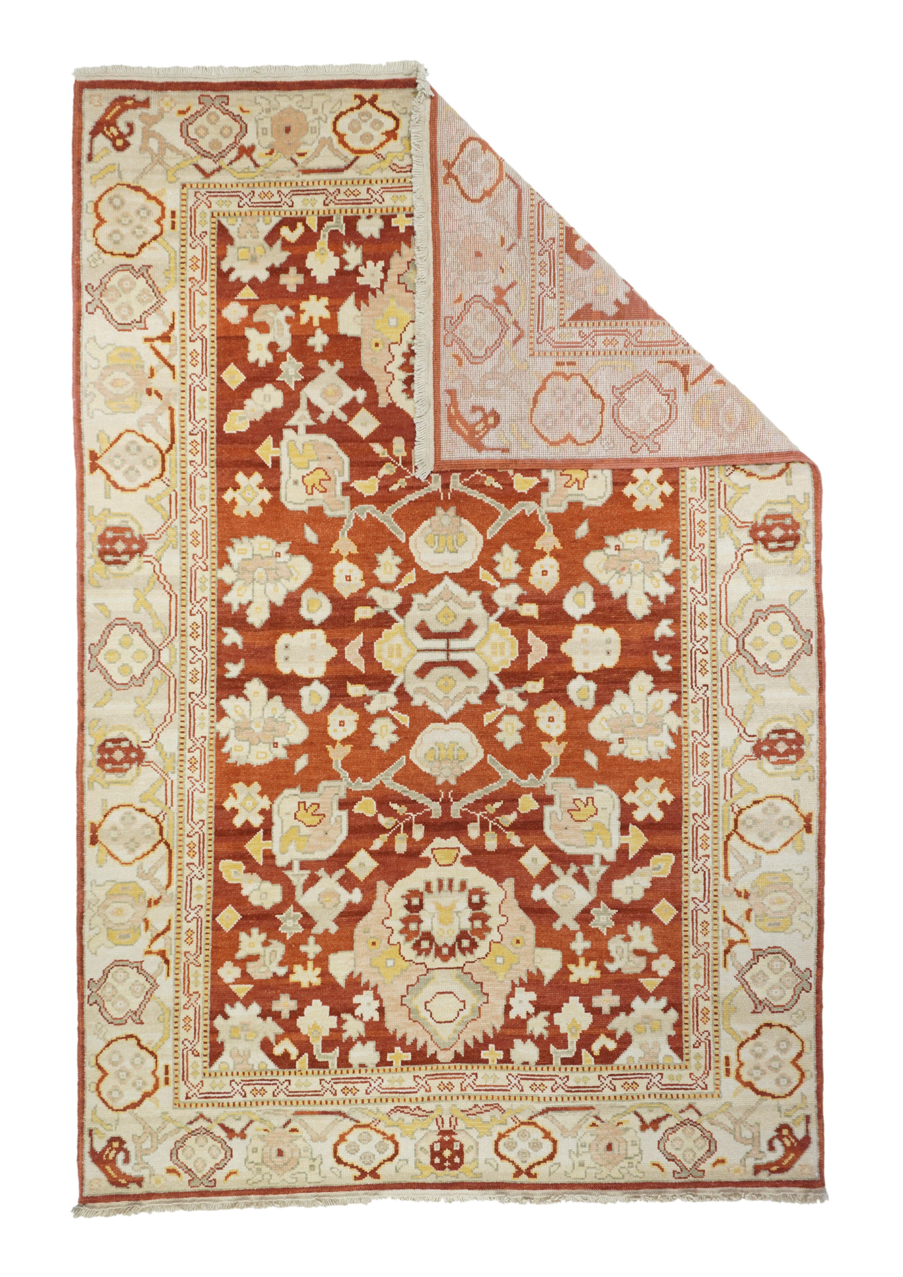 Oushak Rug 6'0'' x 9'0''.