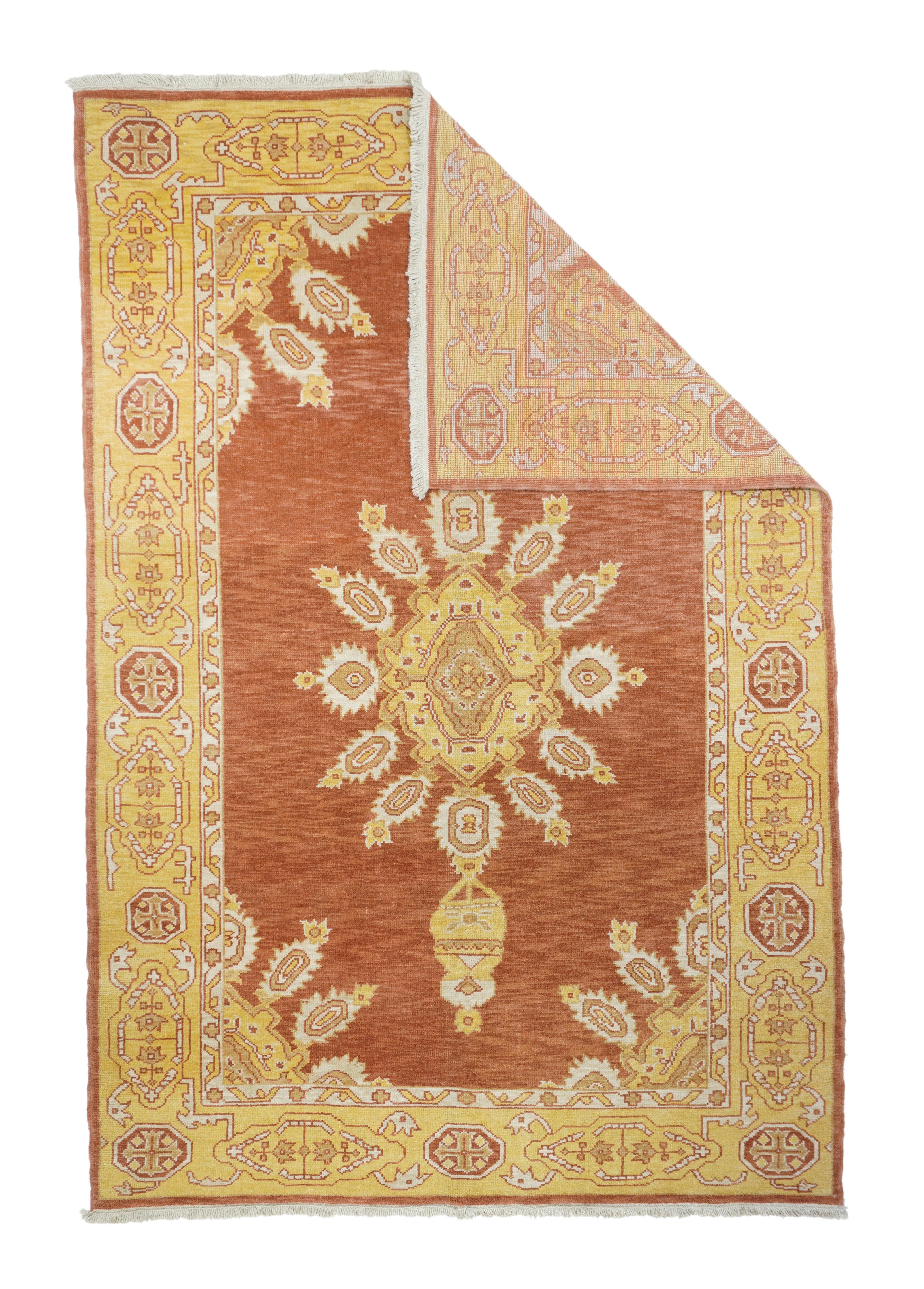 Oushak-Teppich 6'0'' x 9'0''.