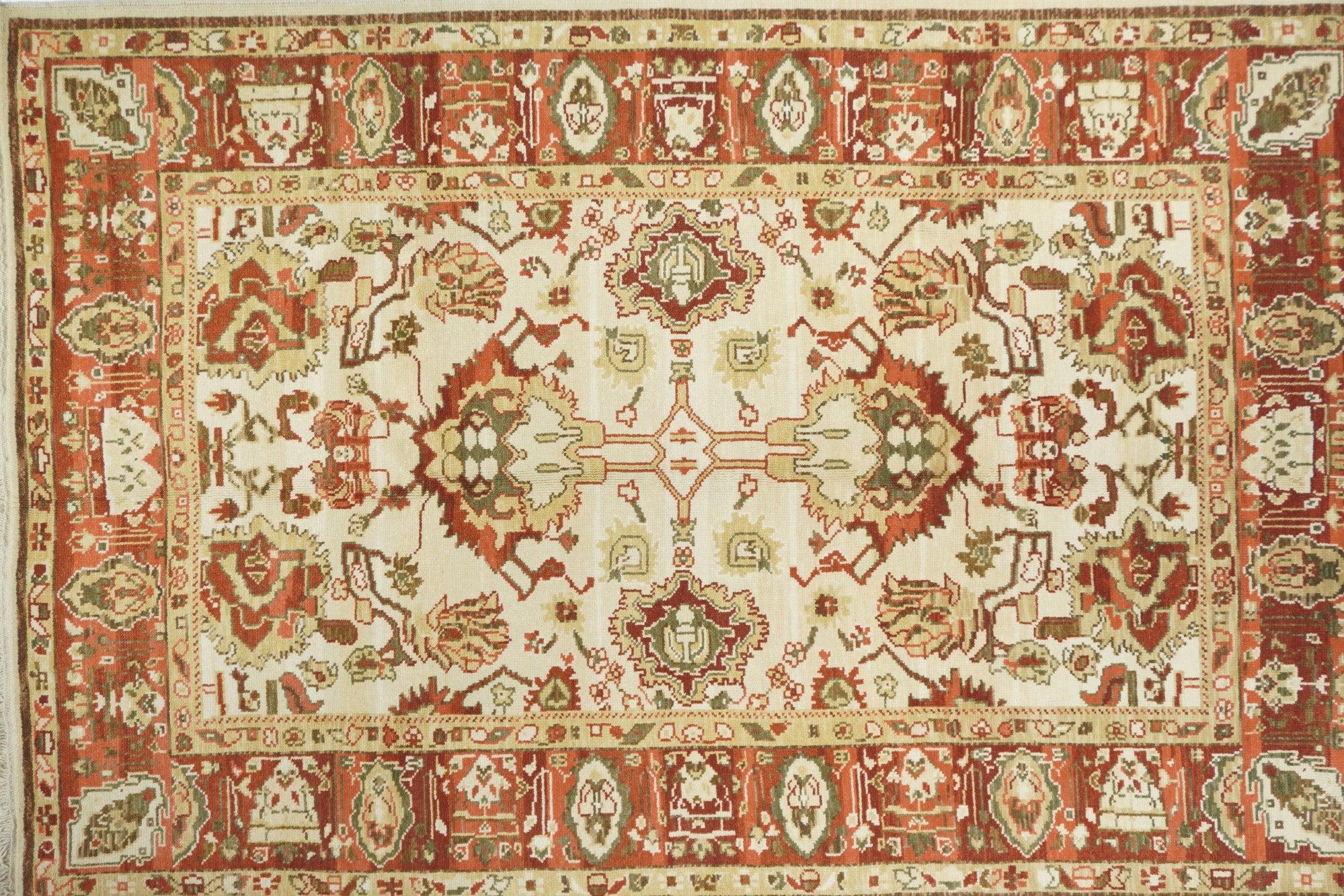 Oushak-Teppich 6'0'' x 9'0'' (Türkisch) im Angebot
