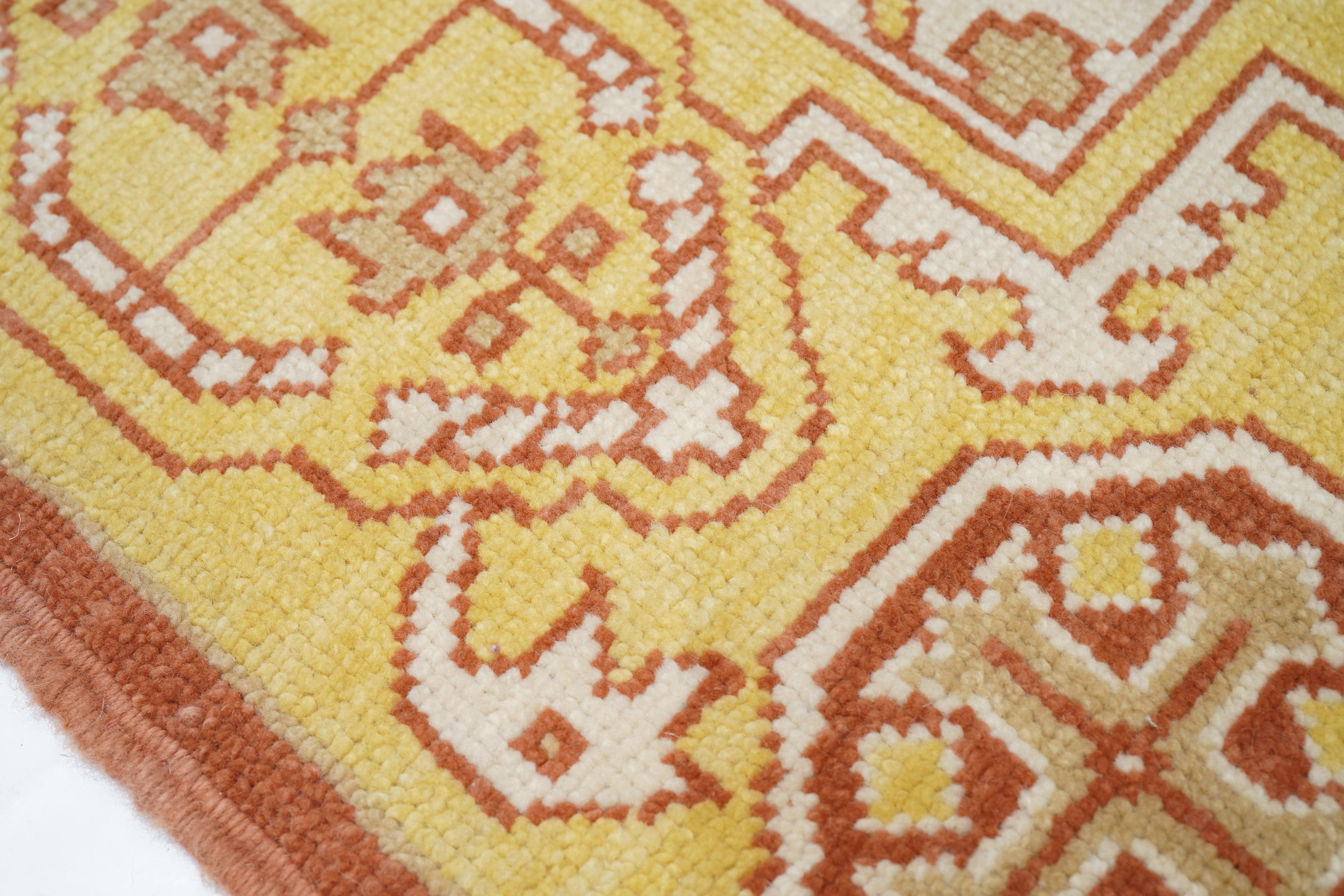 Contemporary Oushak Rug 6'0'' x 9'0'' For Sale