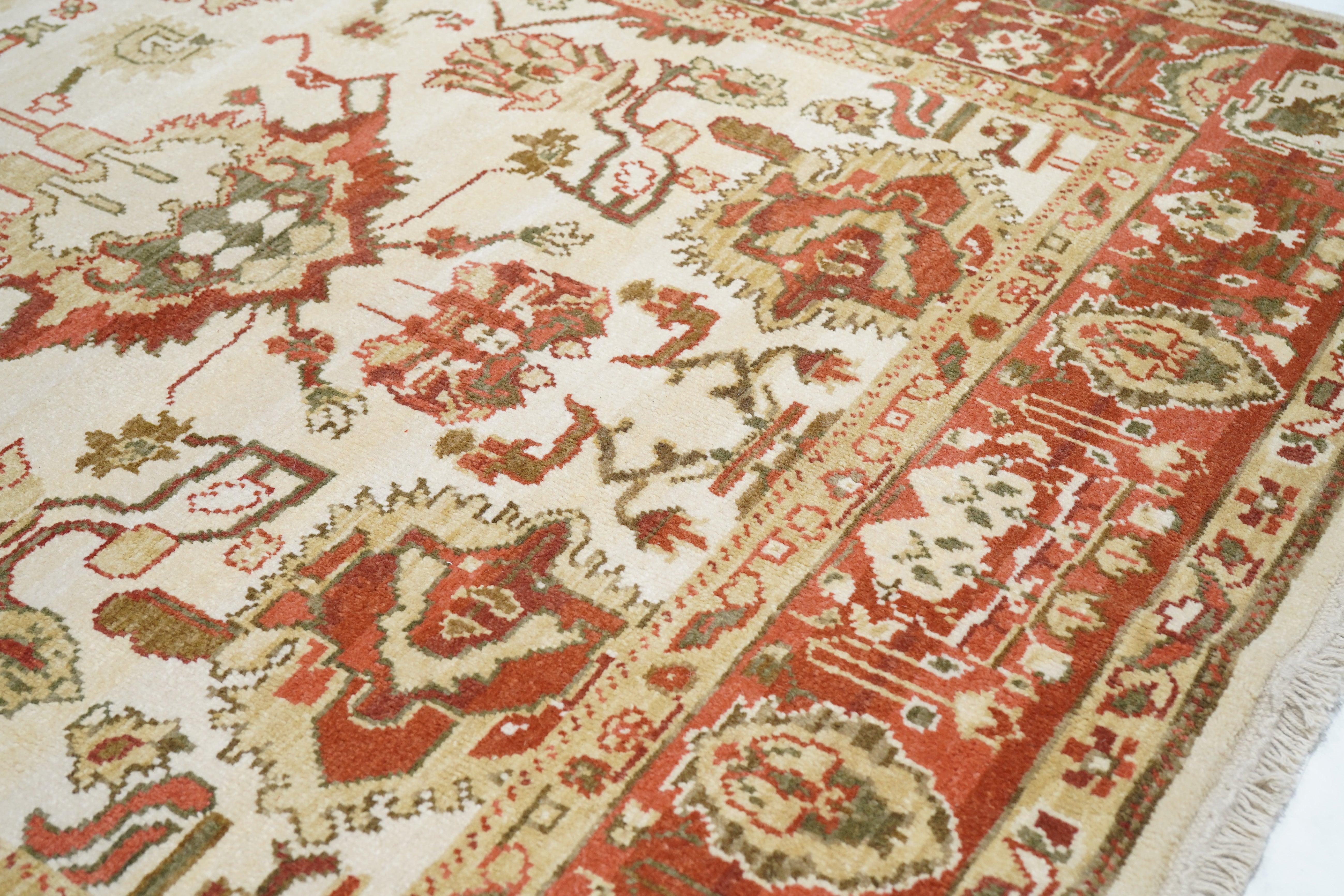 Tappeto Oushak 6'0'' x 9'0'' in vendita 1