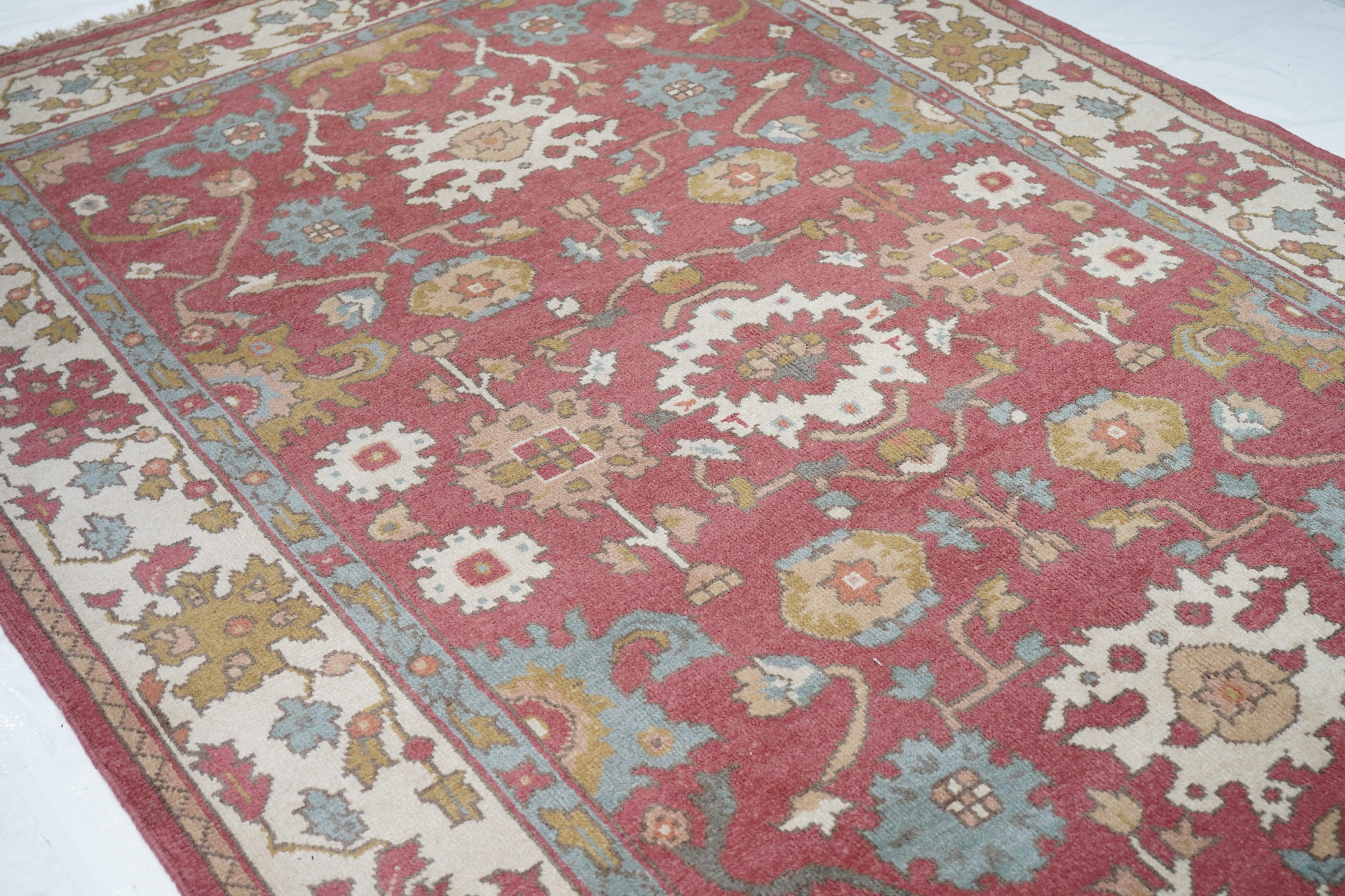 Oushak-Teppich 6'0'' x 9'0'' im Angebot 1