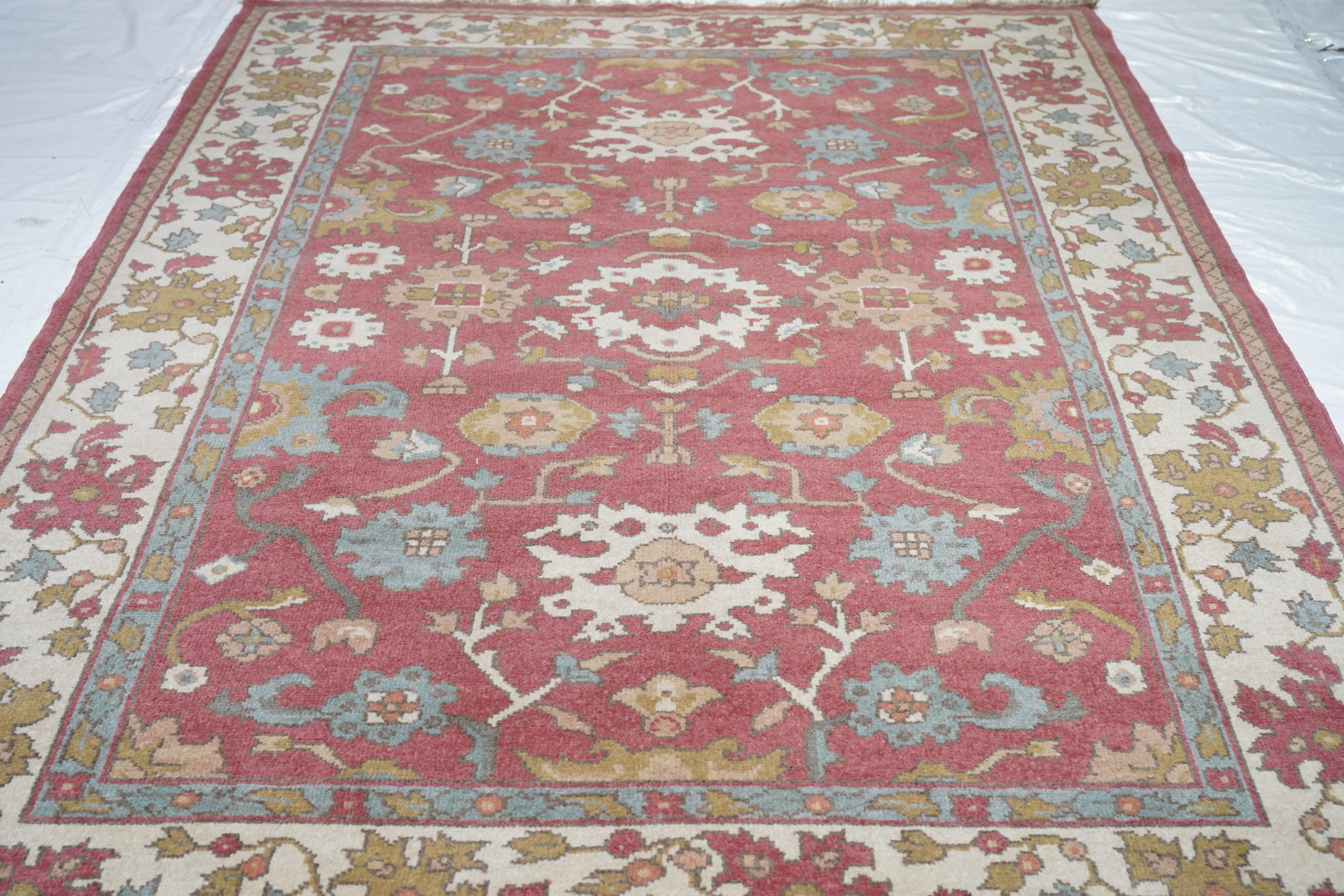 Oushak-Teppich 6'0'' x 9'0'' im Angebot 2