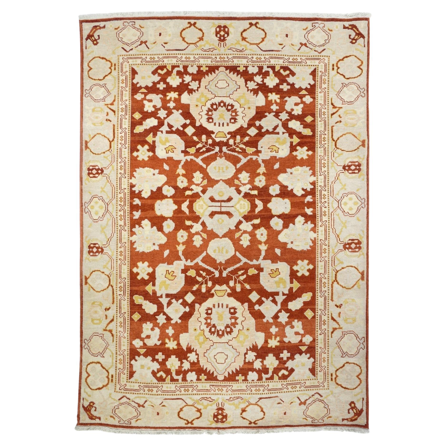 Oushak Rug 6'0" x 9'0"