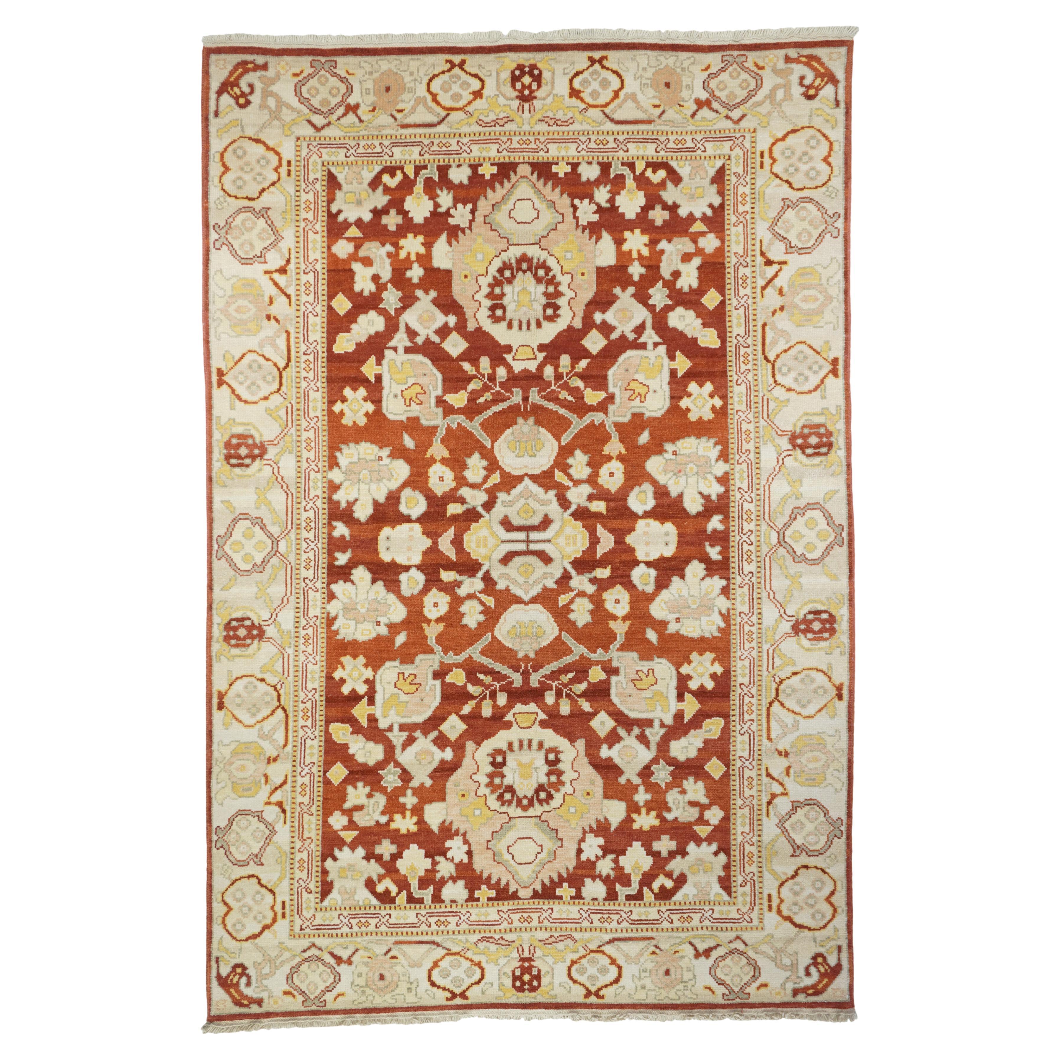 Oushak Rug 6'0'' x 9'0''