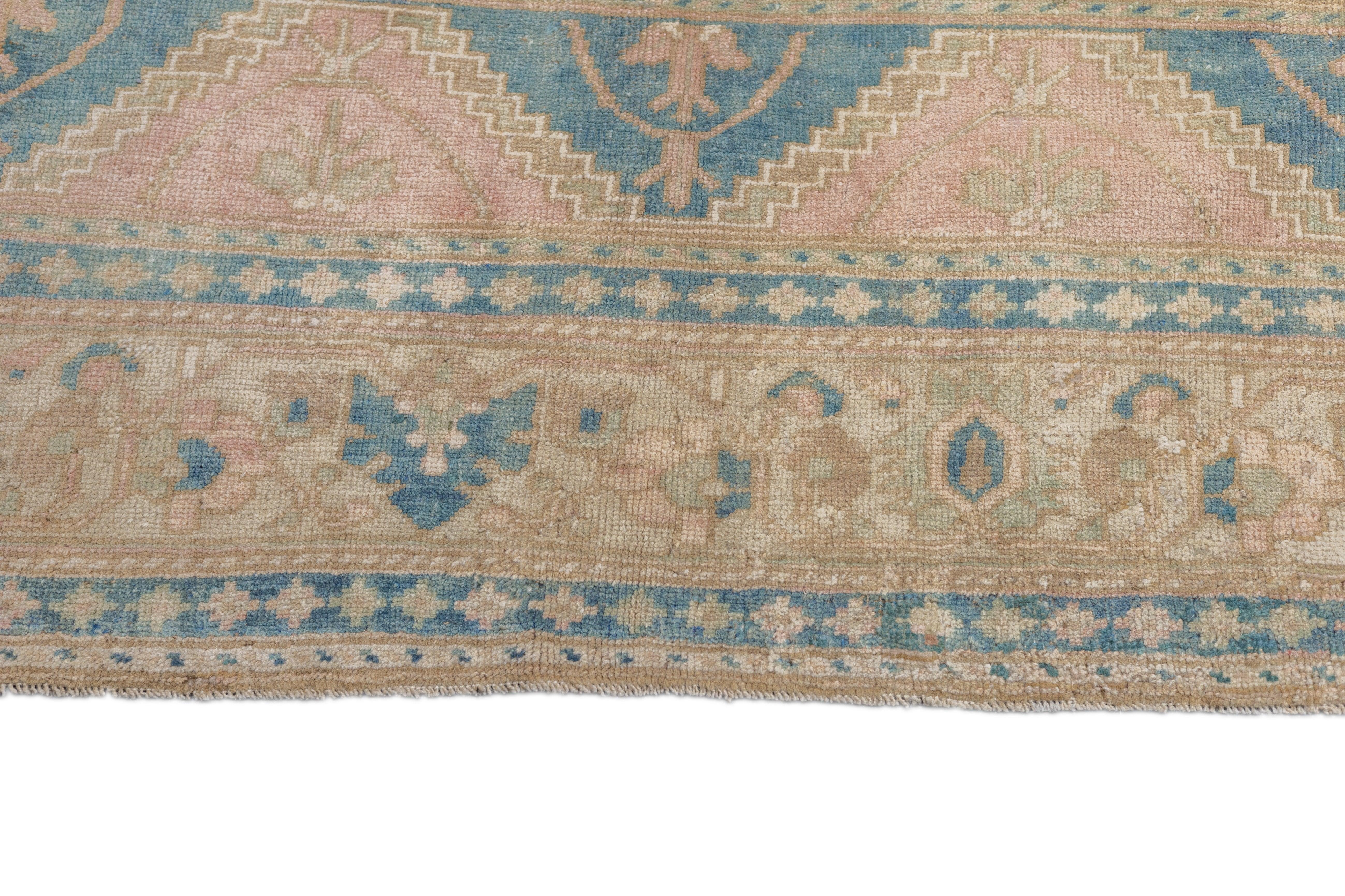 Contemporary Oushak Rug 7'7'' x 11'7'' For Sale