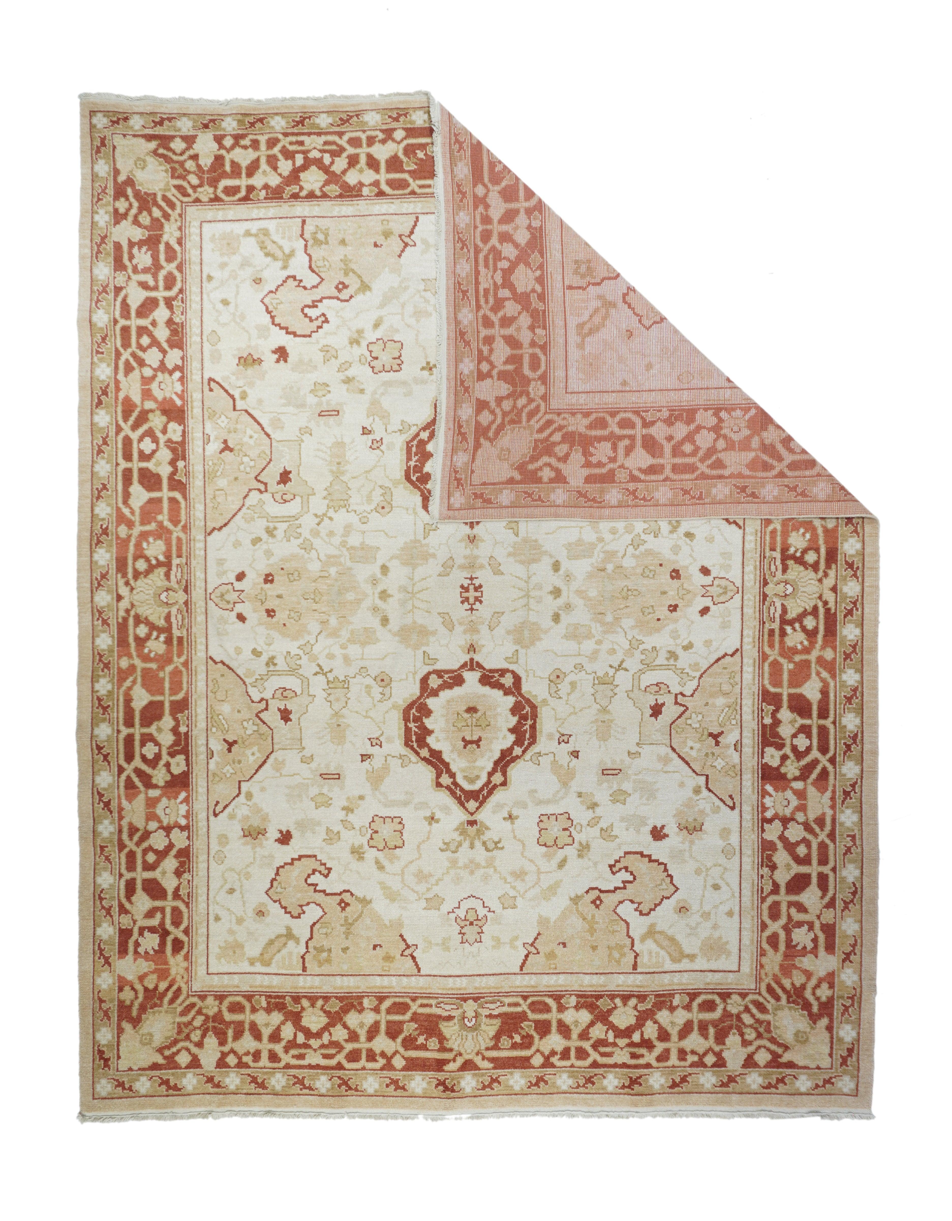 Oushak-Teppich 8'0'' x 10'0''.