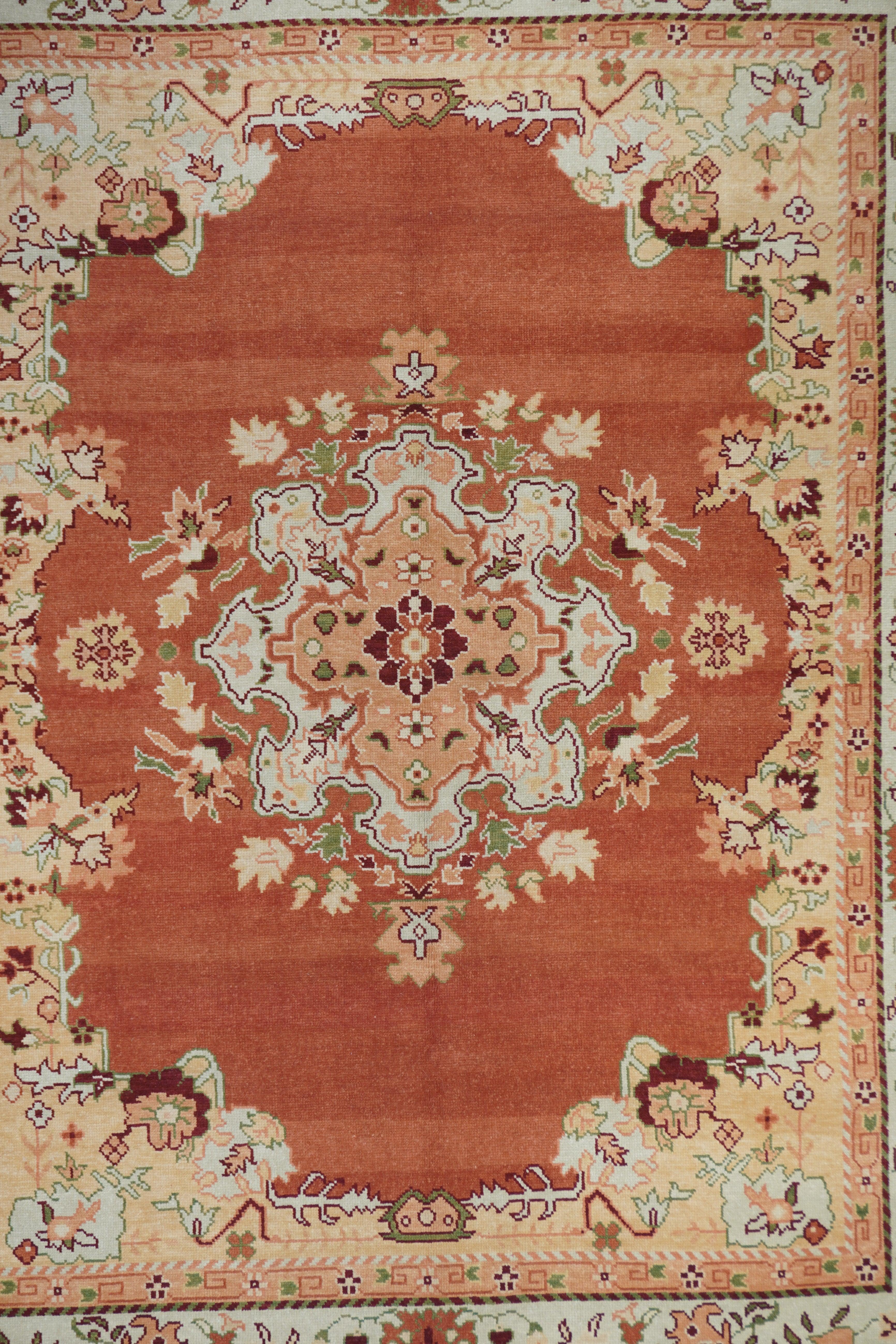 Turco Tappeto Oushak 8'0'' x 10'0'' in vendita