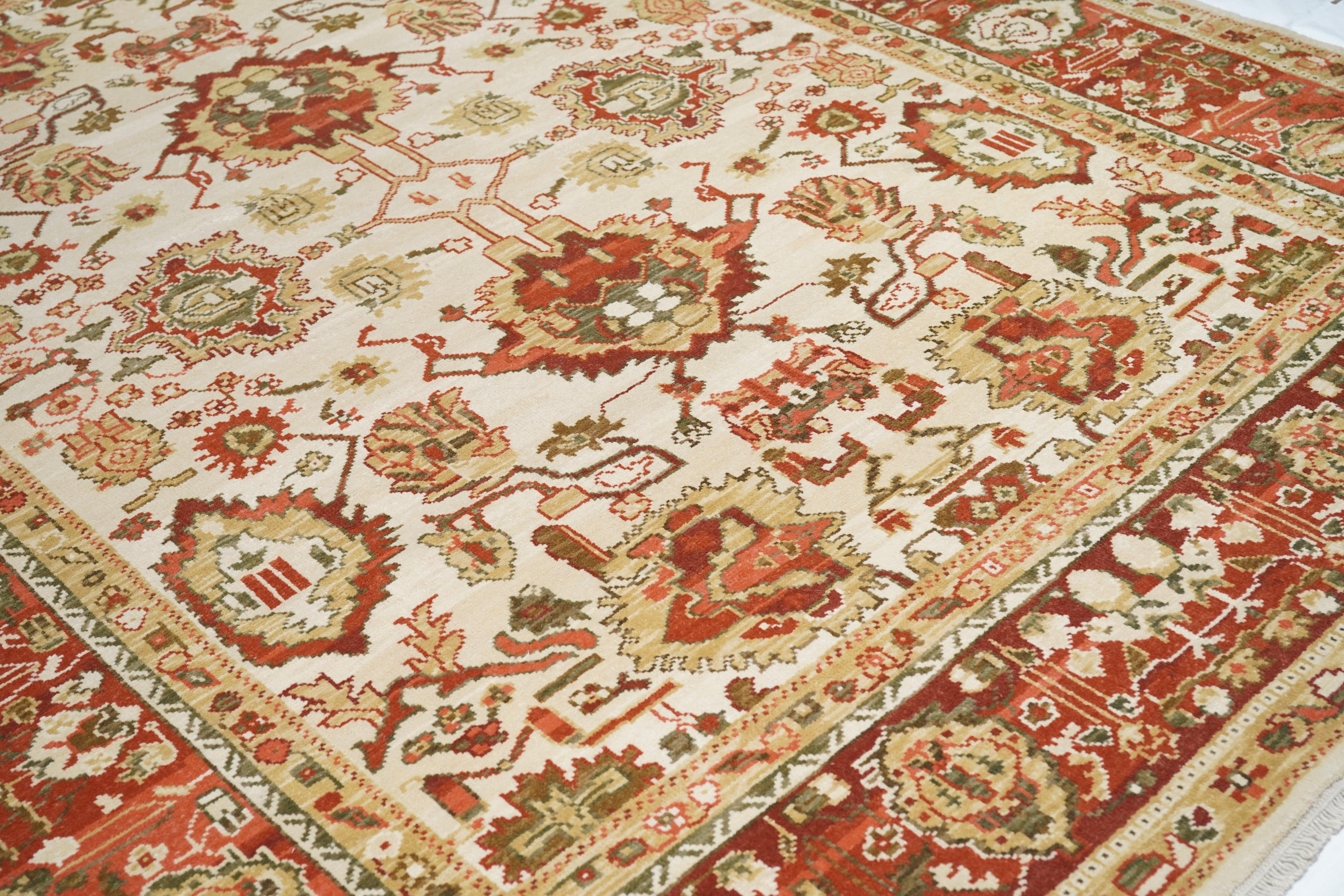 Alfombra Oushak 8'0'' x 10'0'' Siglo XXI y contemporáneo en venta