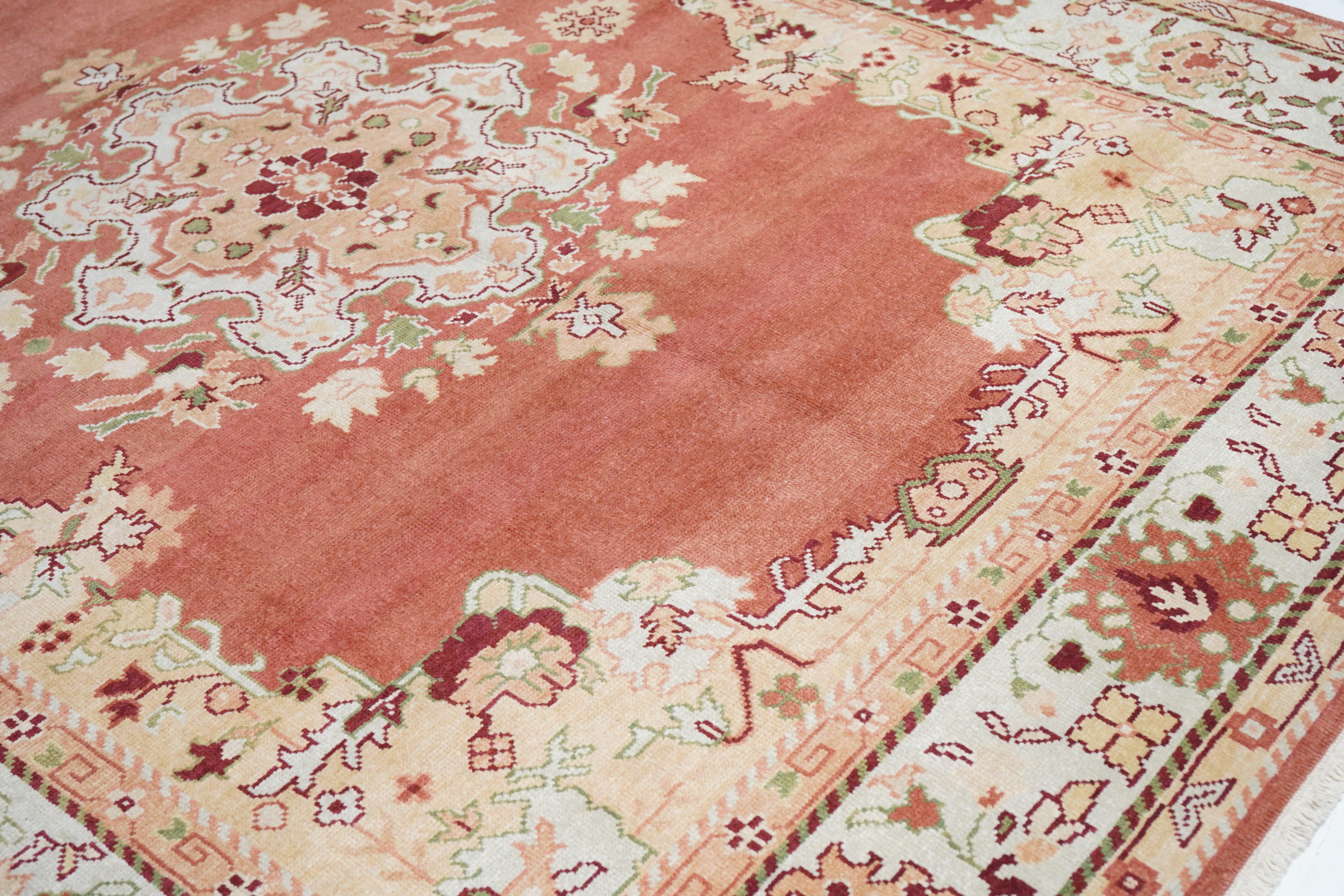 Lana Tappeto Oushak 8'0'' x 10'0'' in vendita