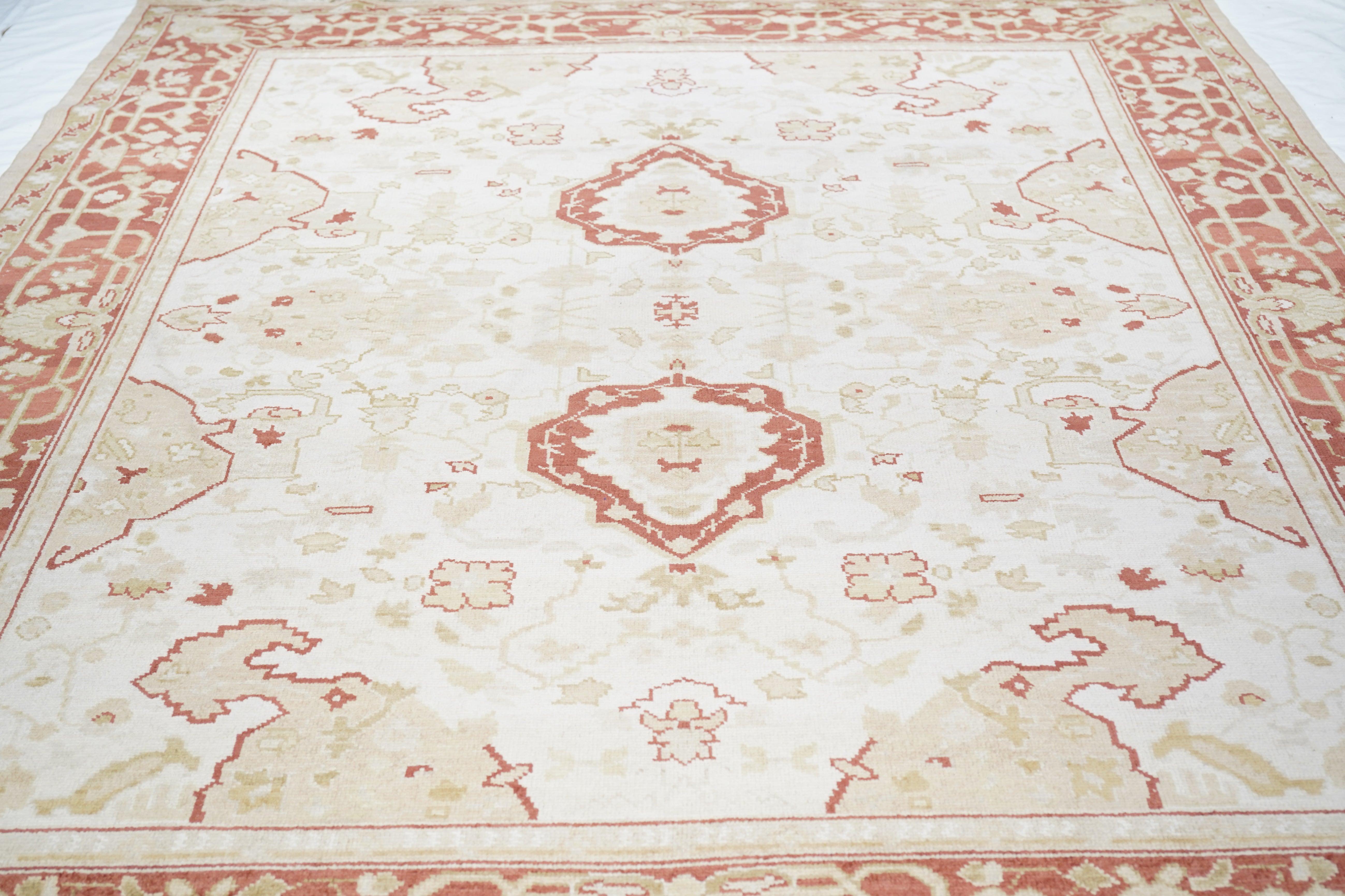 Oushak-Teppich 8'0'' x 10'0'' im Angebot 1