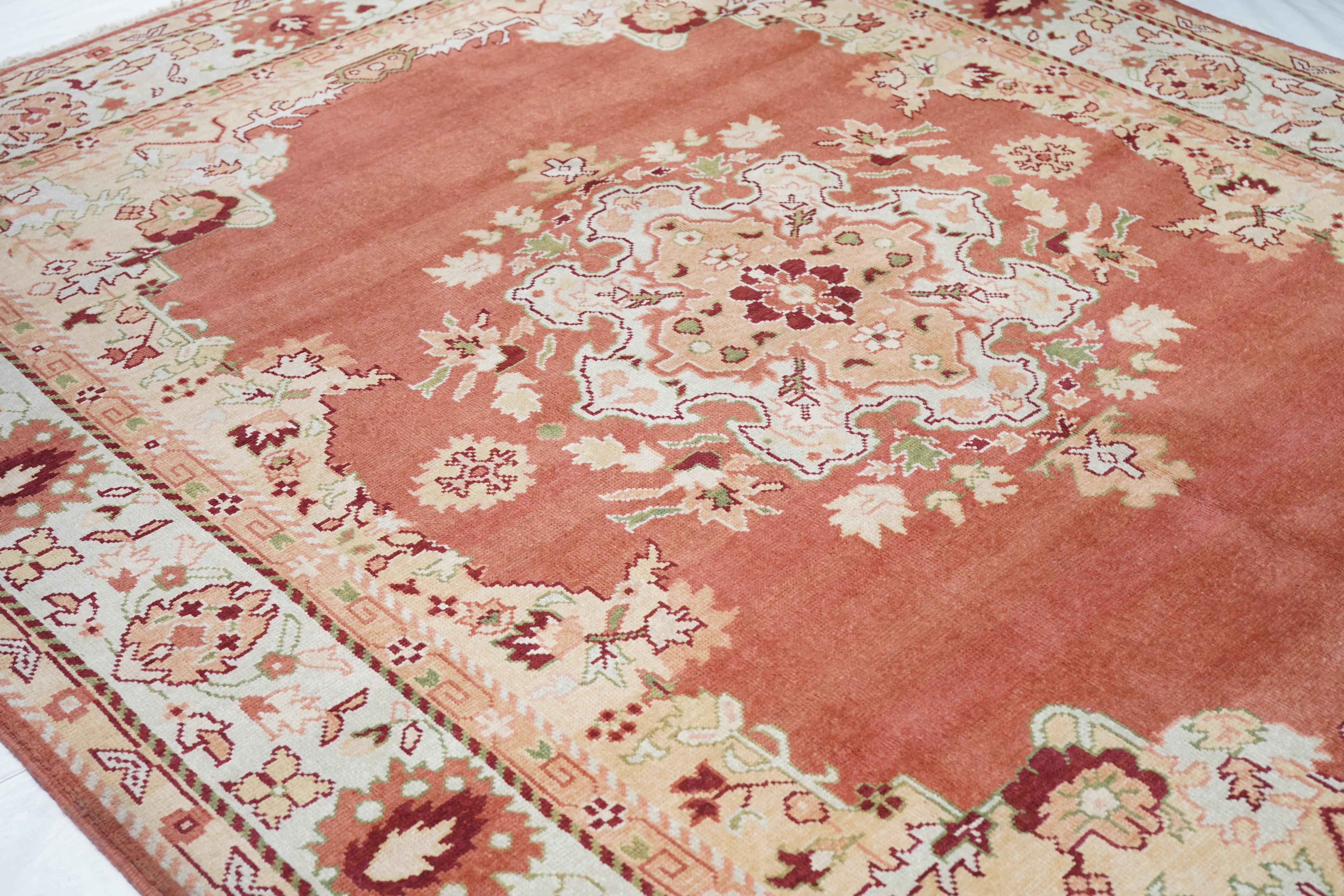 Tappeto Oushak 8'0'' x 10'0'' in vendita 1