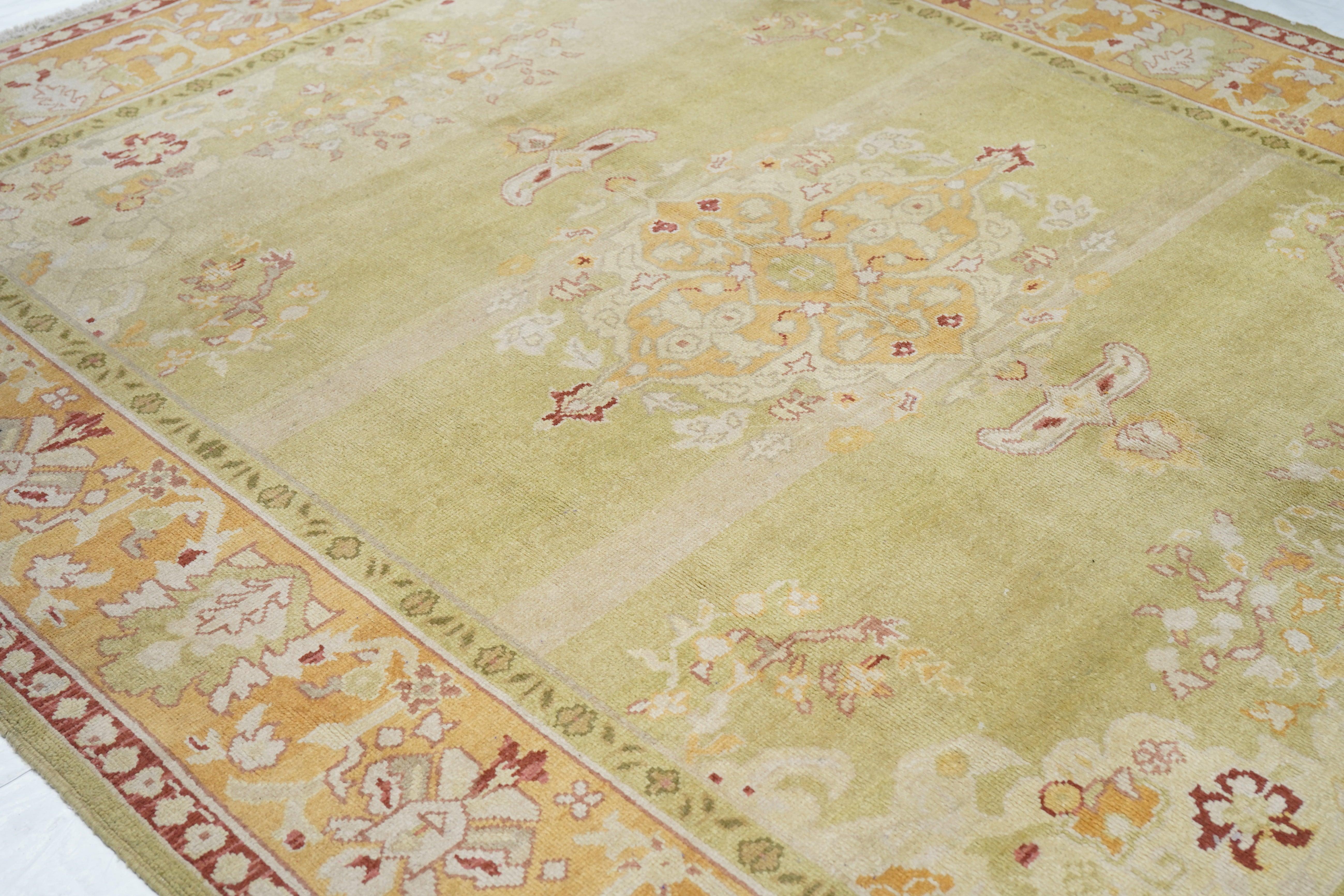 Tappeto Oushak 8'0'' x 10'0'' in vendita 1