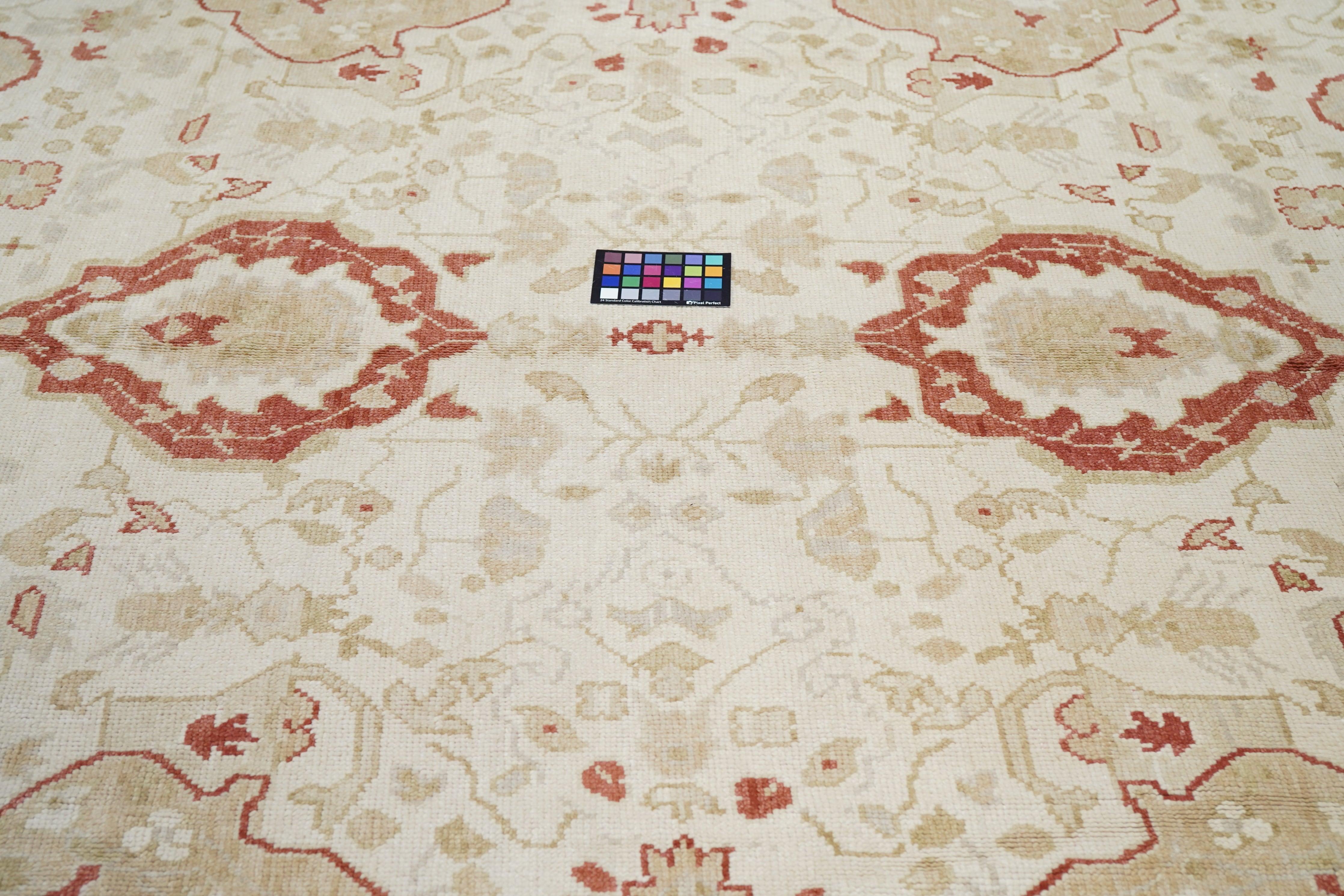 Oushak-Teppich 8'0'' x 10'0'' im Angebot 3